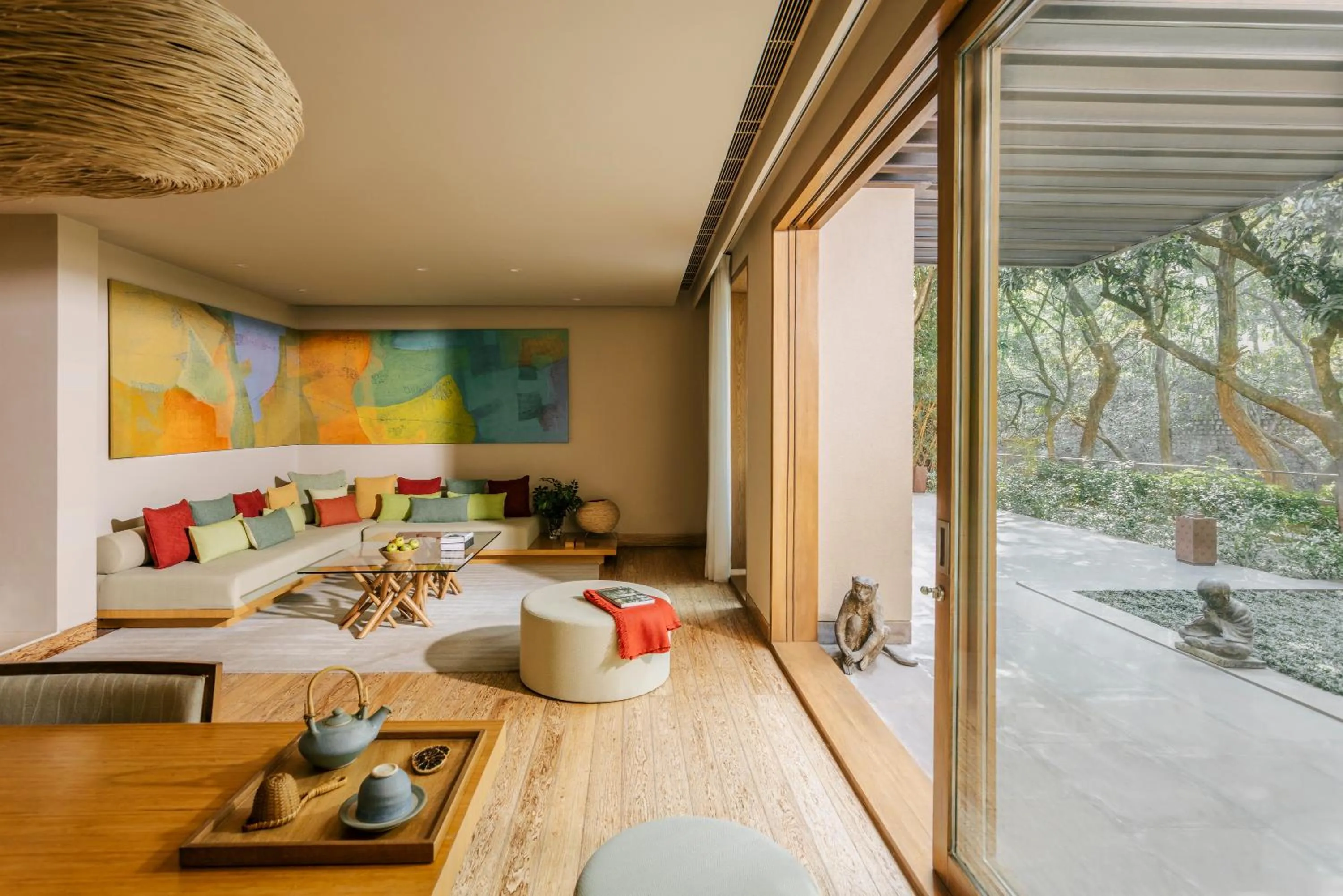 Living room in Six Senses Vana - A Wellness Retreat