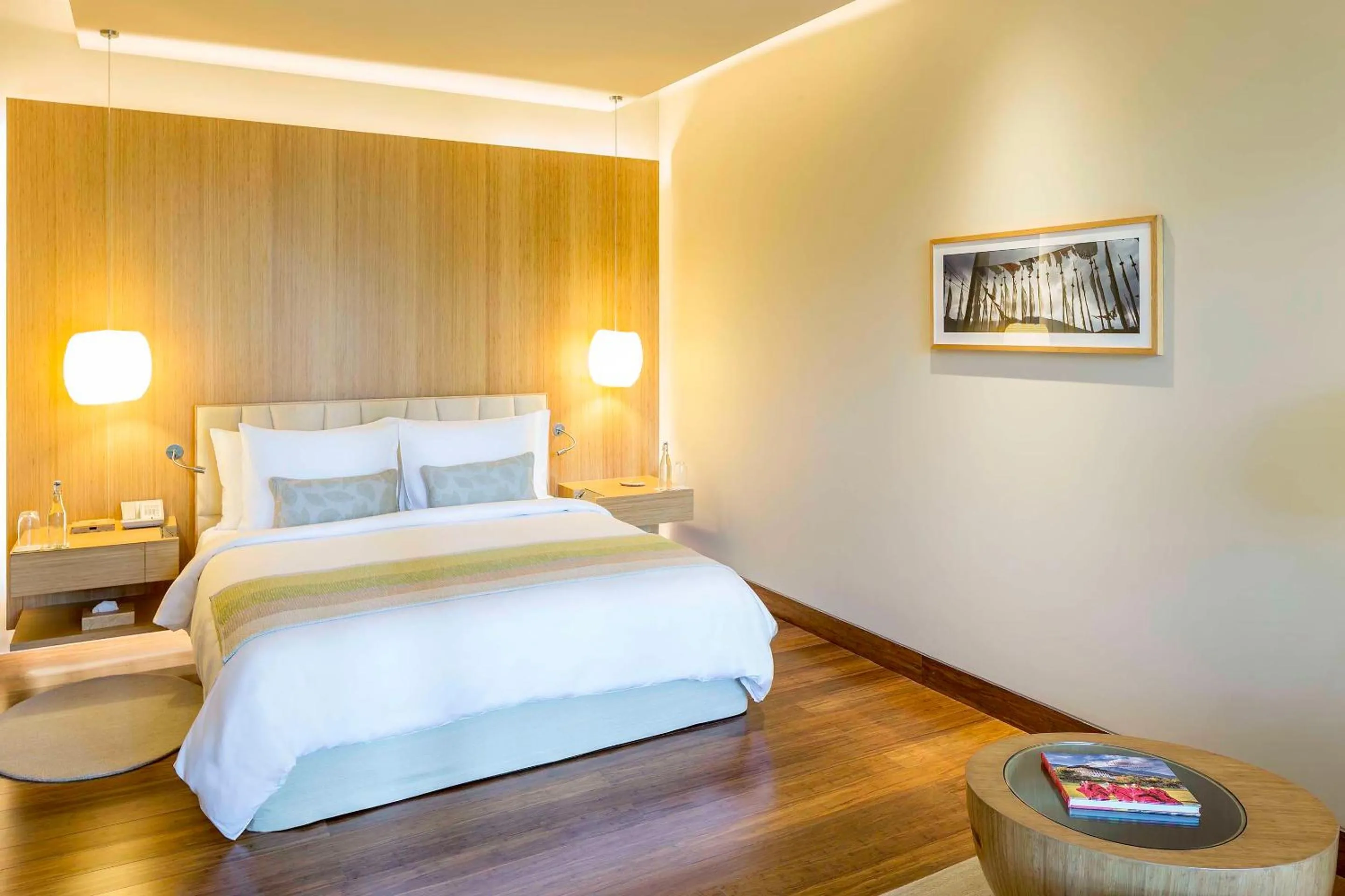 Bed in Six Senses Vana - A Wellness Retreat