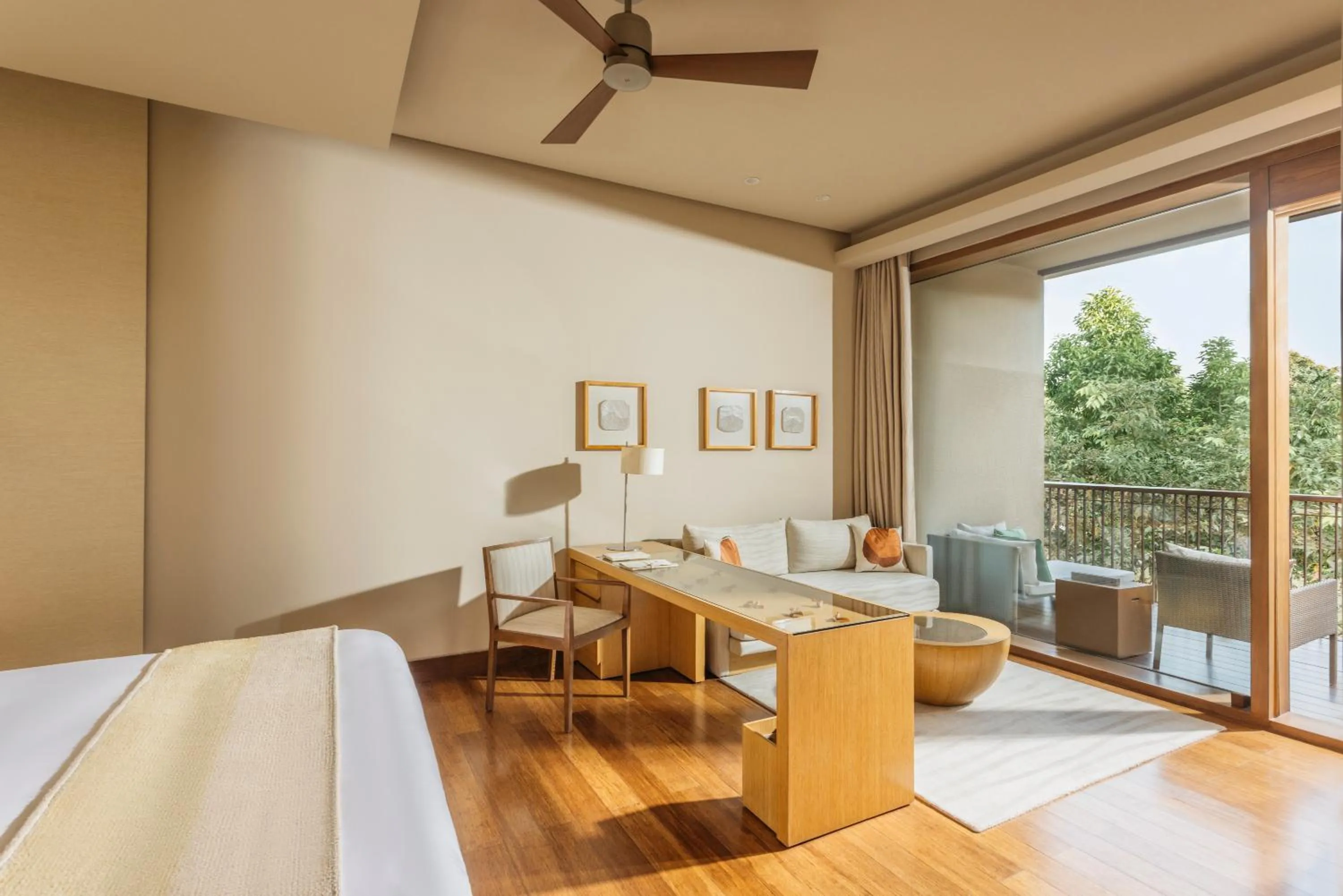 Bed in Six Senses Vana - A Wellness Retreat