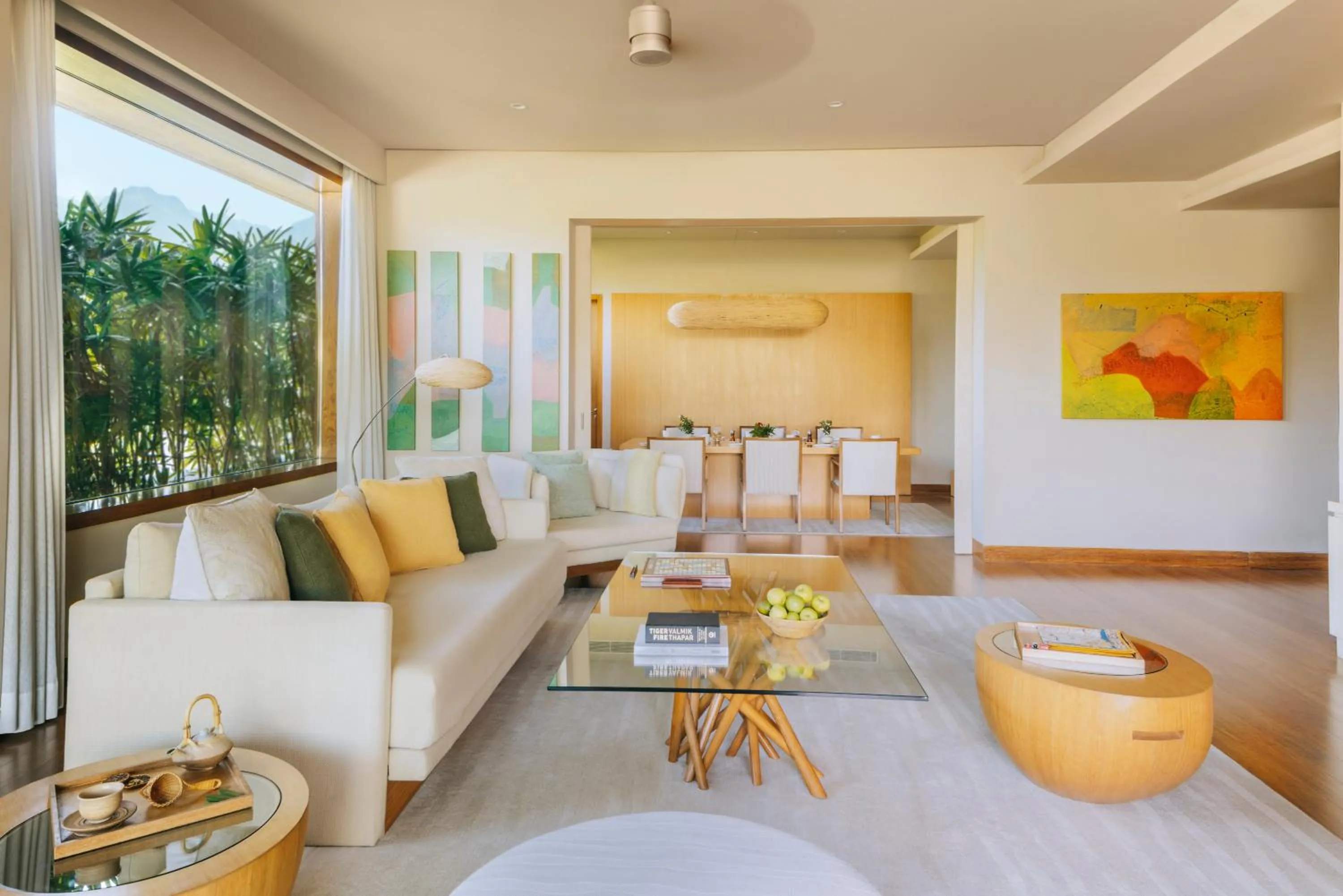 Living room in Six Senses Vana - A Wellness Retreat
