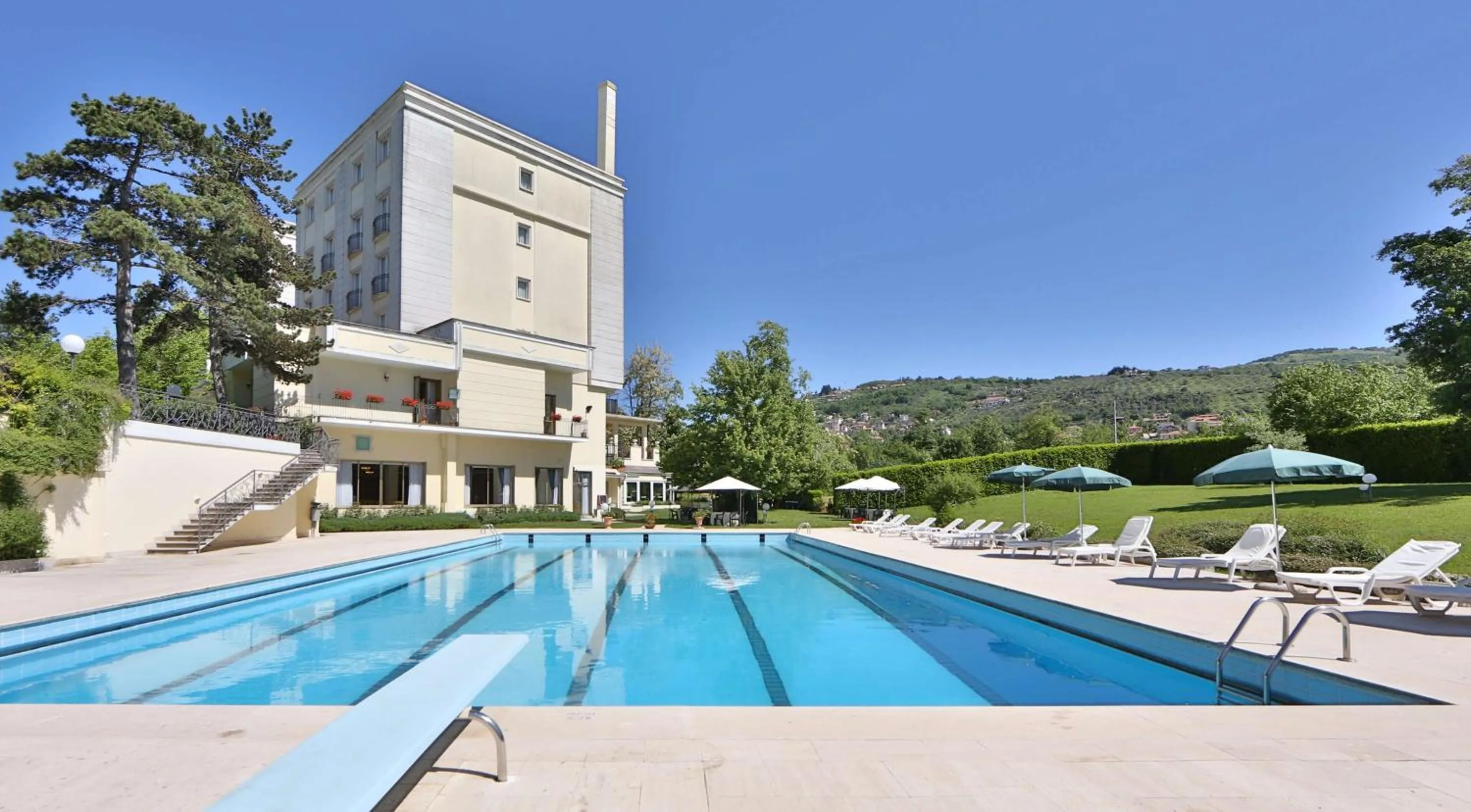 Property building in Hotel Fiuggi Terme Resort & Spa