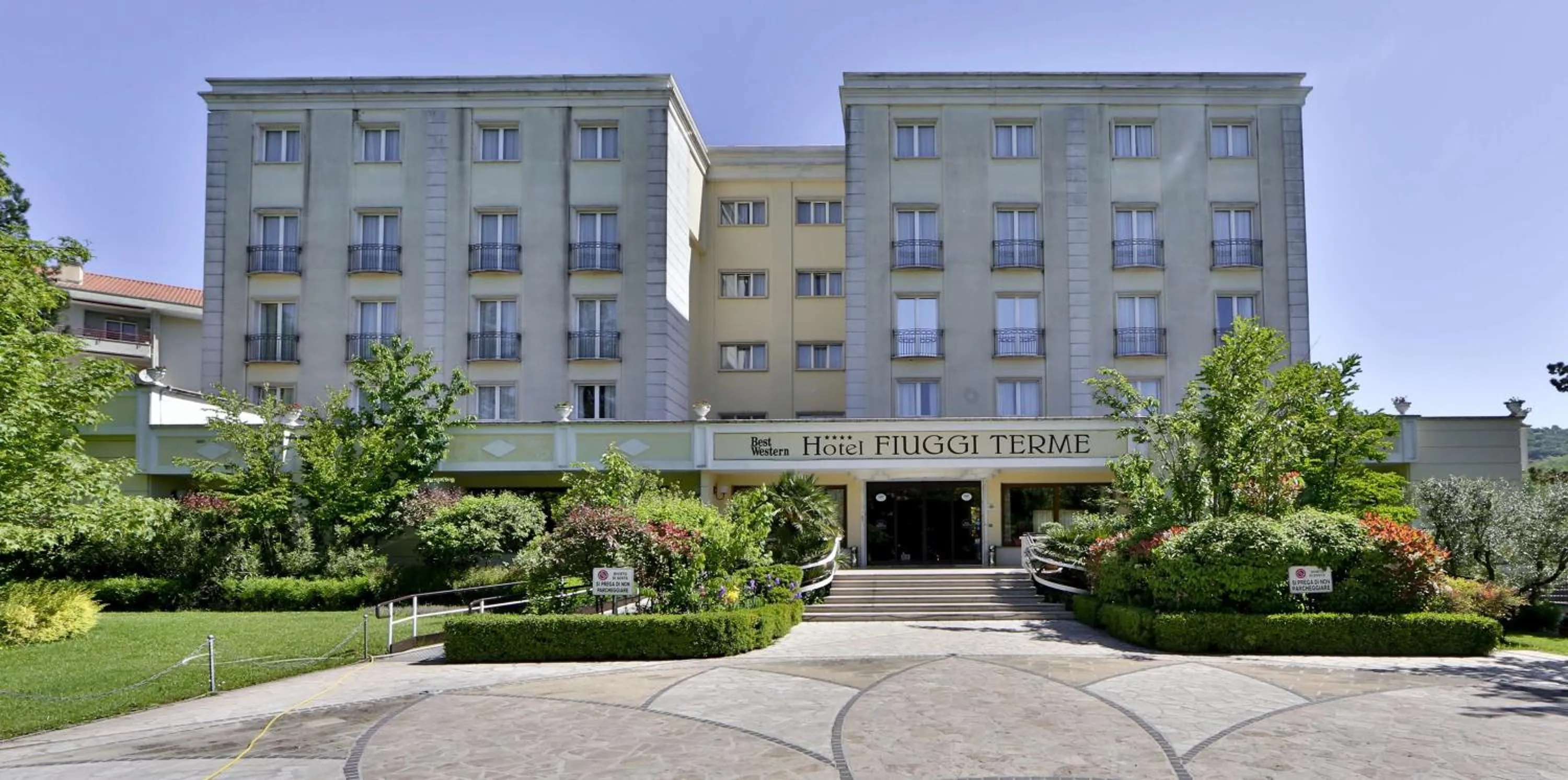 Property building in Hotel Fiuggi Terme Resort & Spa