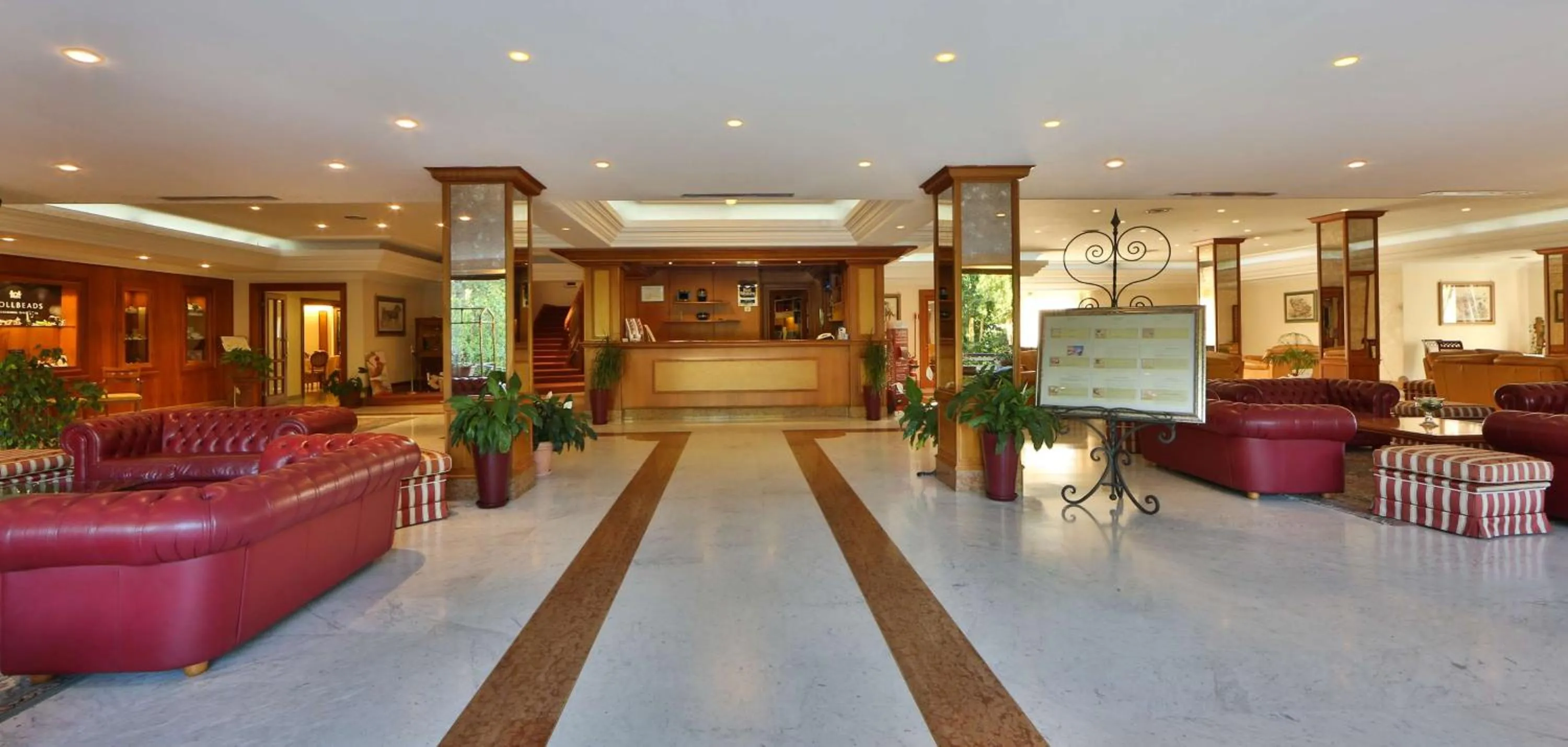 Lobby or reception in Hotel Fiuggi Terme Resort & Spa