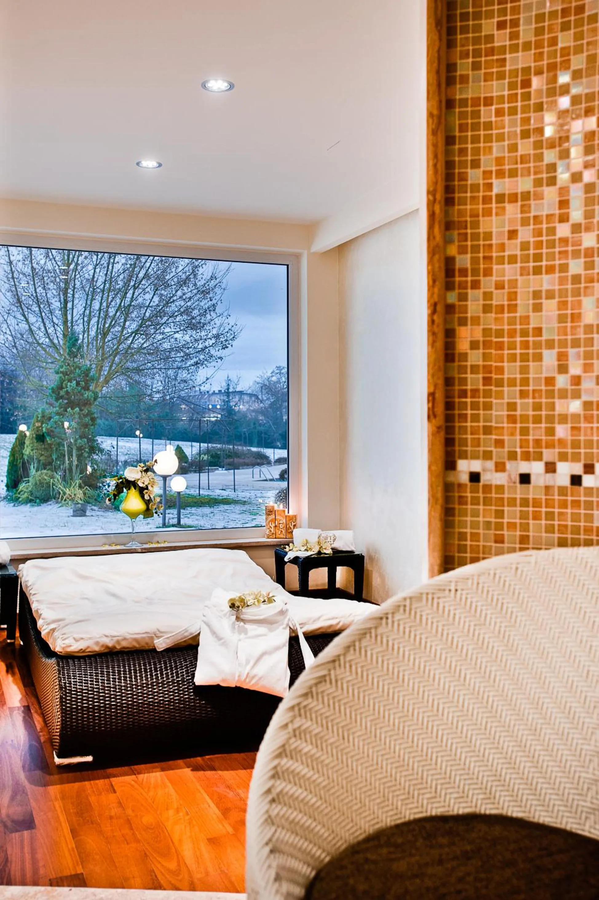 View (from property/room), Bed in Hotel Fiuggi Terme Resort & Spa