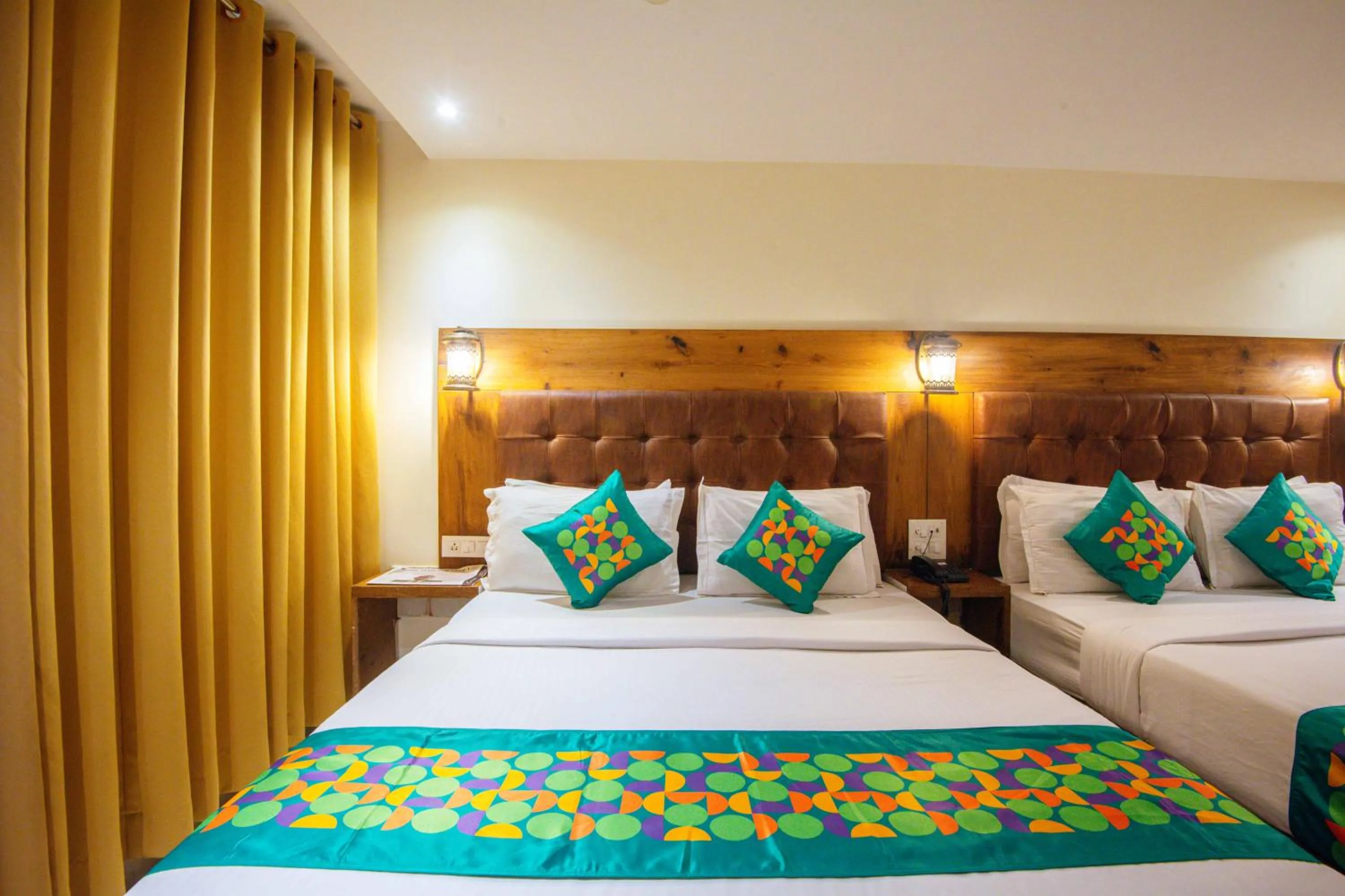 Bedroom, Bed in Treebo Anam International