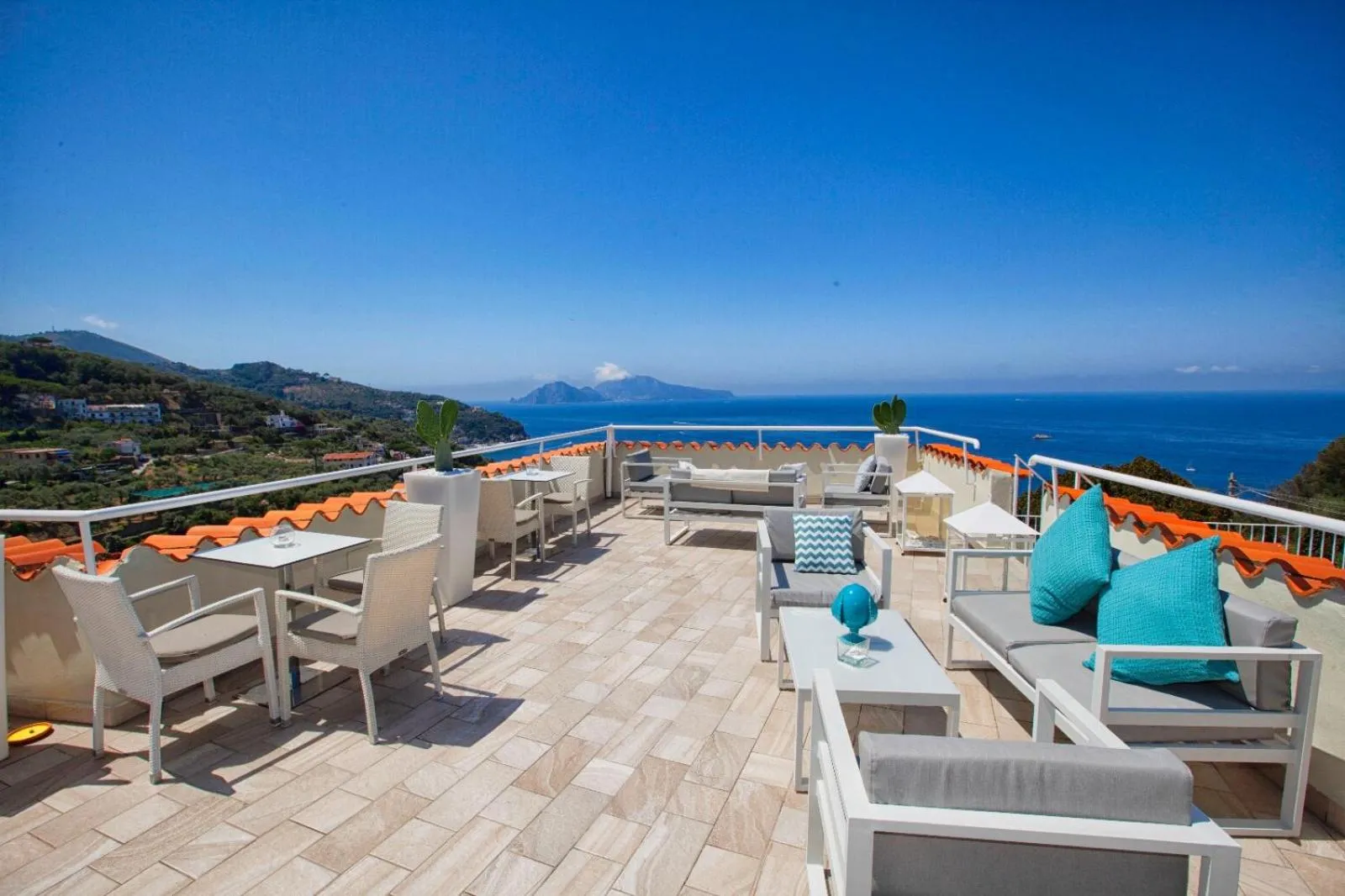 Lounge or bar in Hotel Vista di Capri