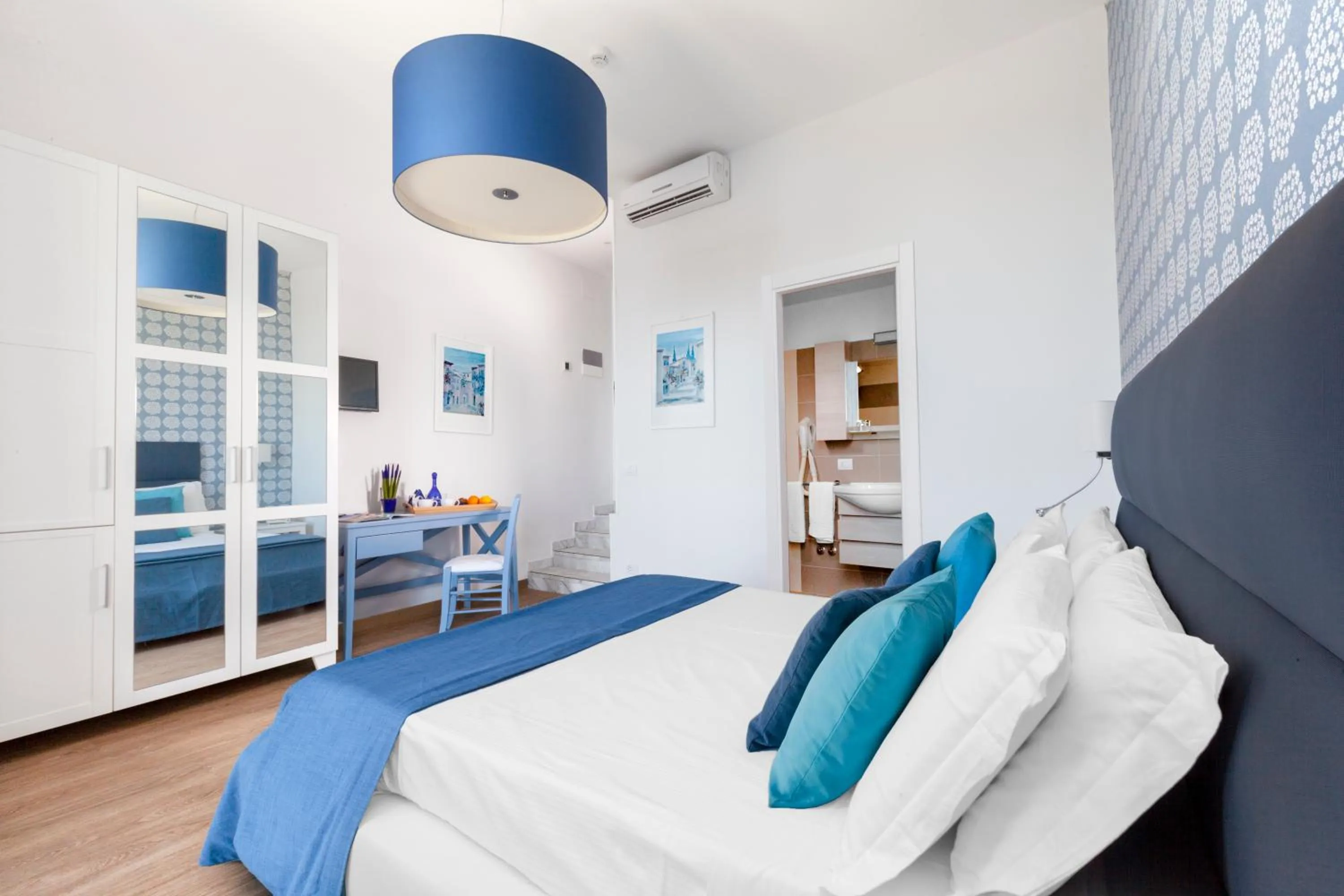 Bedroom, Bed in Hotel Vista di Capri