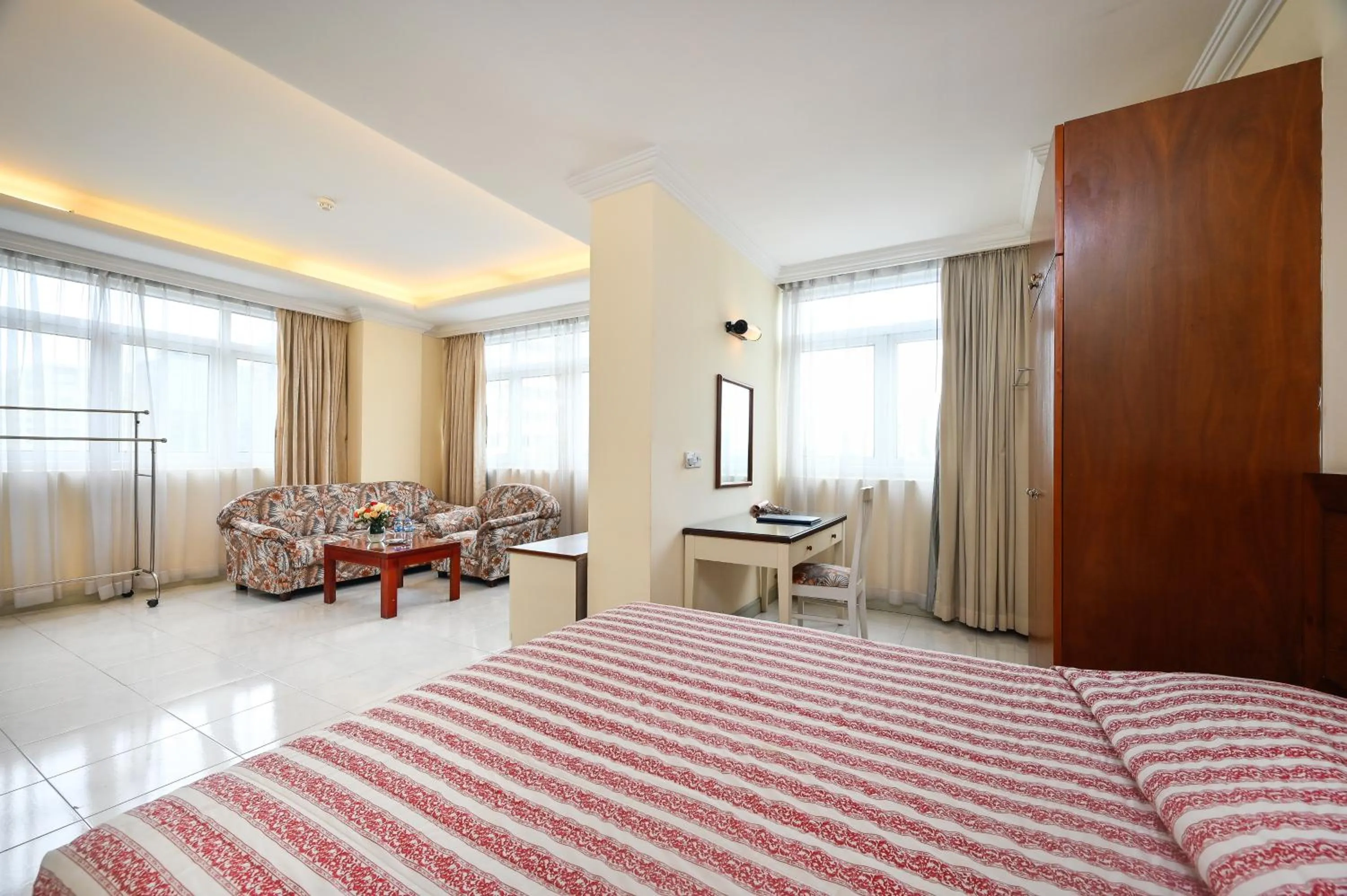 Photo of the whole room, Bed in Cityview Serviced Apartment & Hotel Ho Chi Minh City