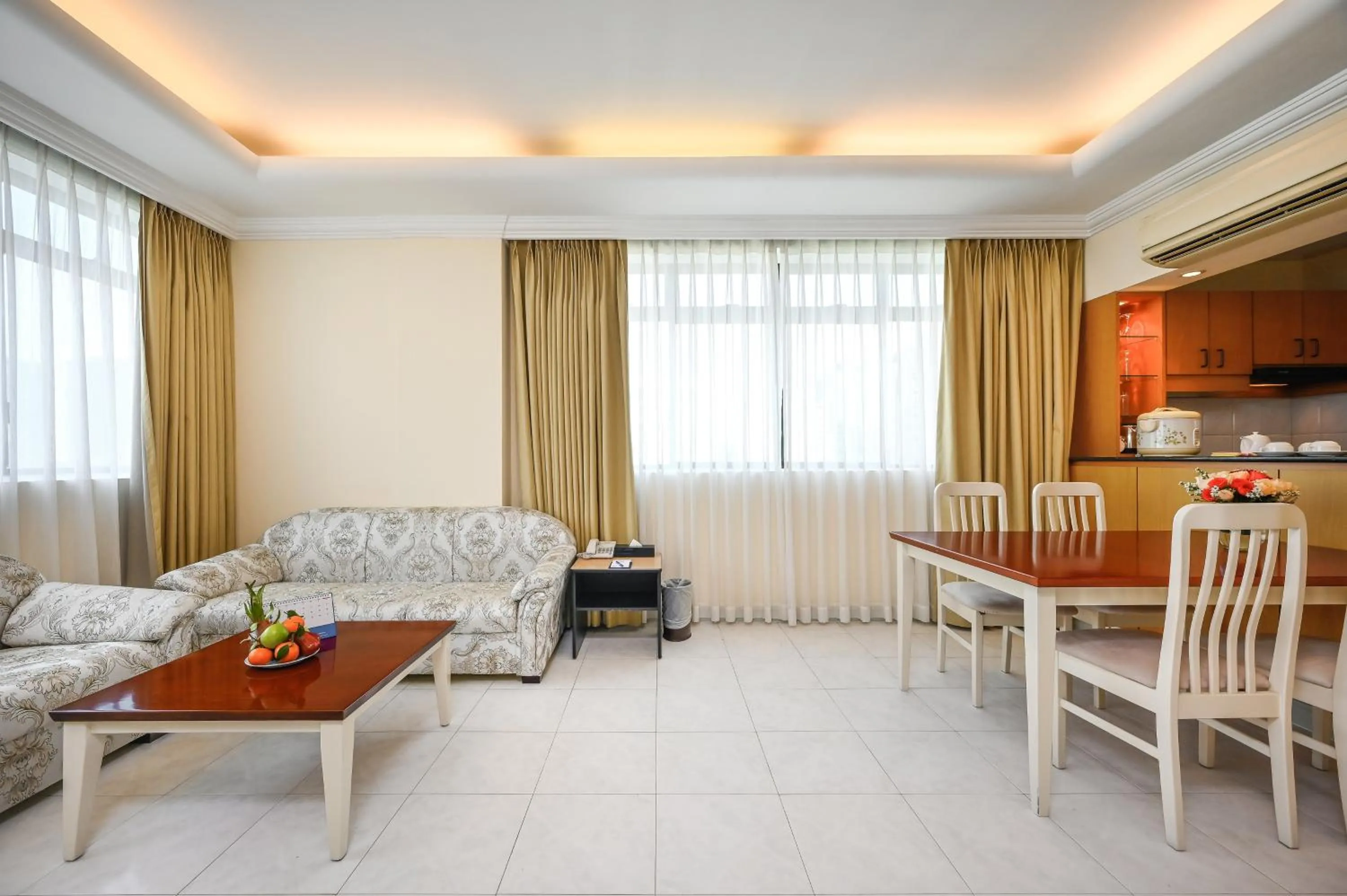 Seating area in Cityview Serviced Apartment &amp; Hotel Ho Chi Minh City
