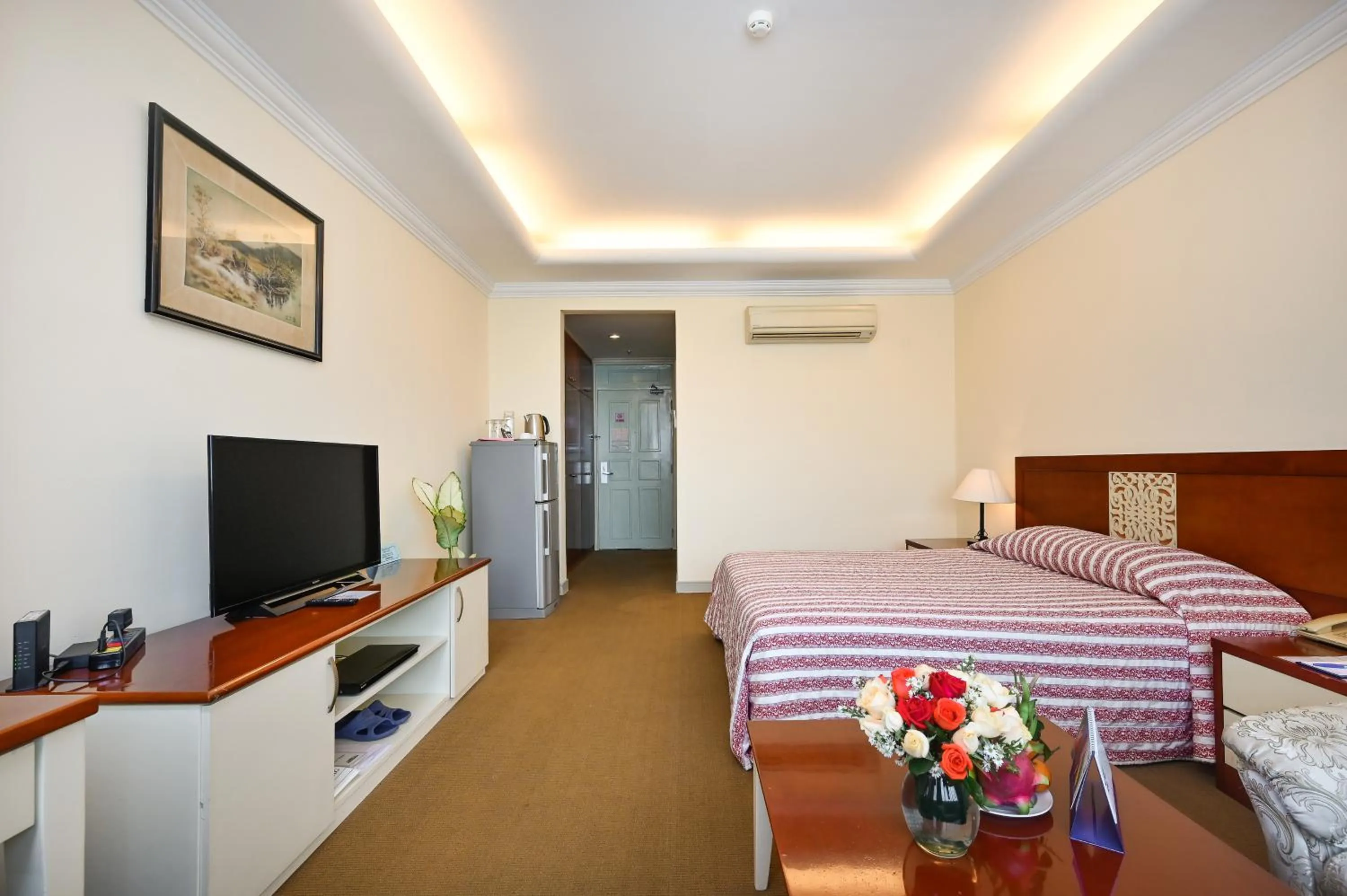 TV and multimedia, Bed in Cityview Serviced Apartment & Hotel Ho Chi Minh City