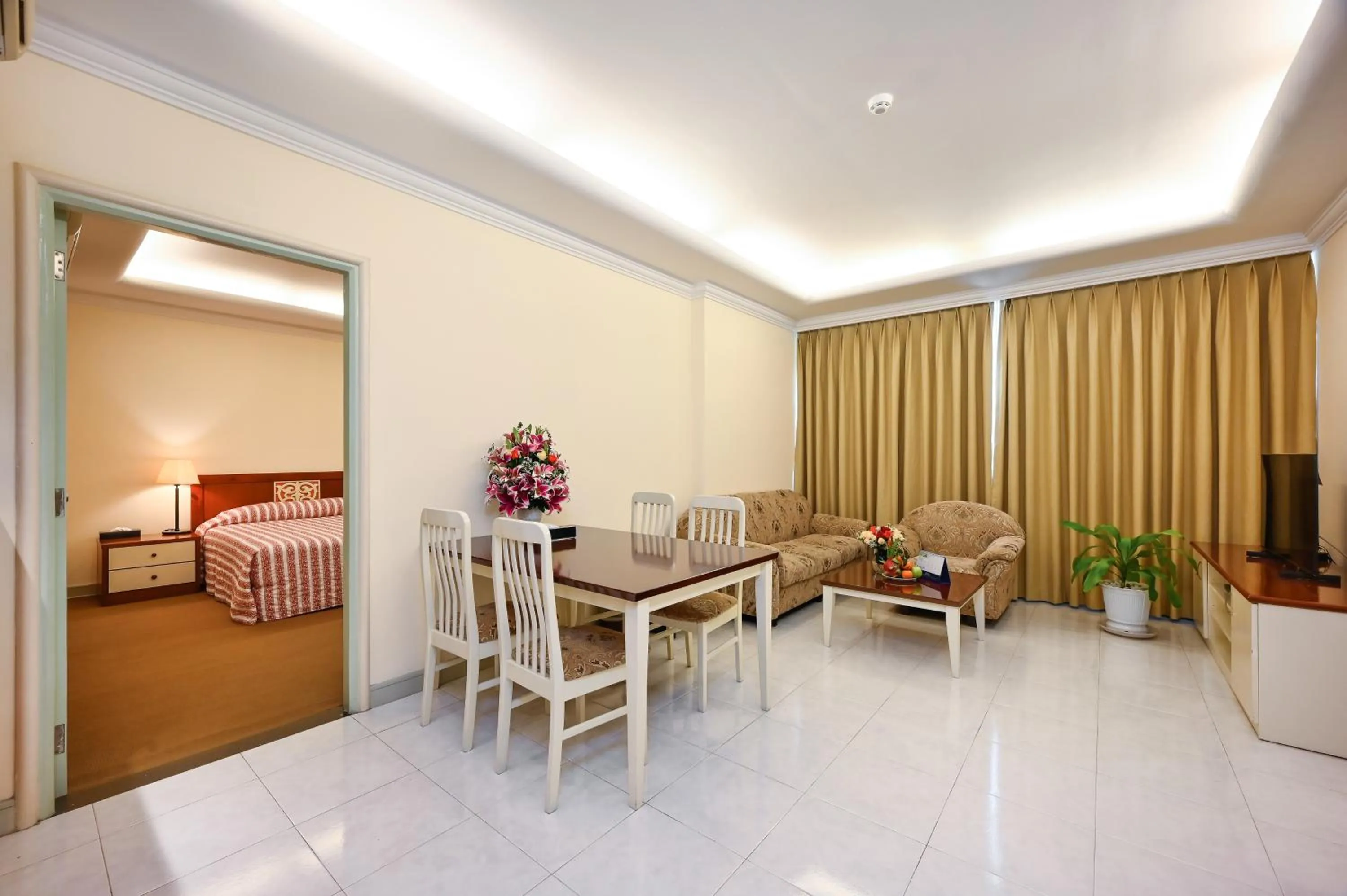 Living room, Bed in Cityview Serviced Apartment & Hotel Ho Chi Minh City