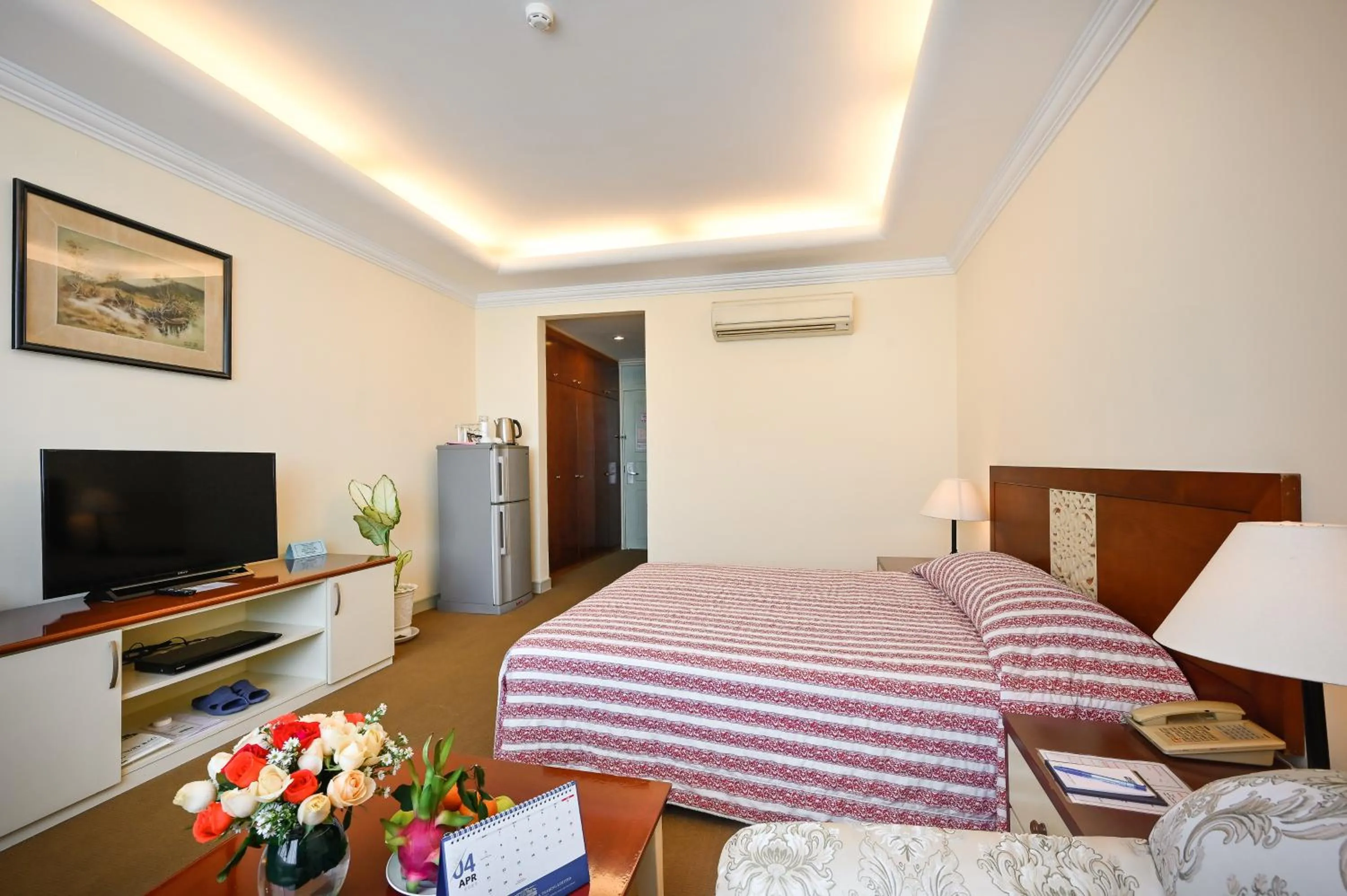 Photo of the whole room, Bed in Cityview Serviced Apartment & Hotel Ho Chi Minh City