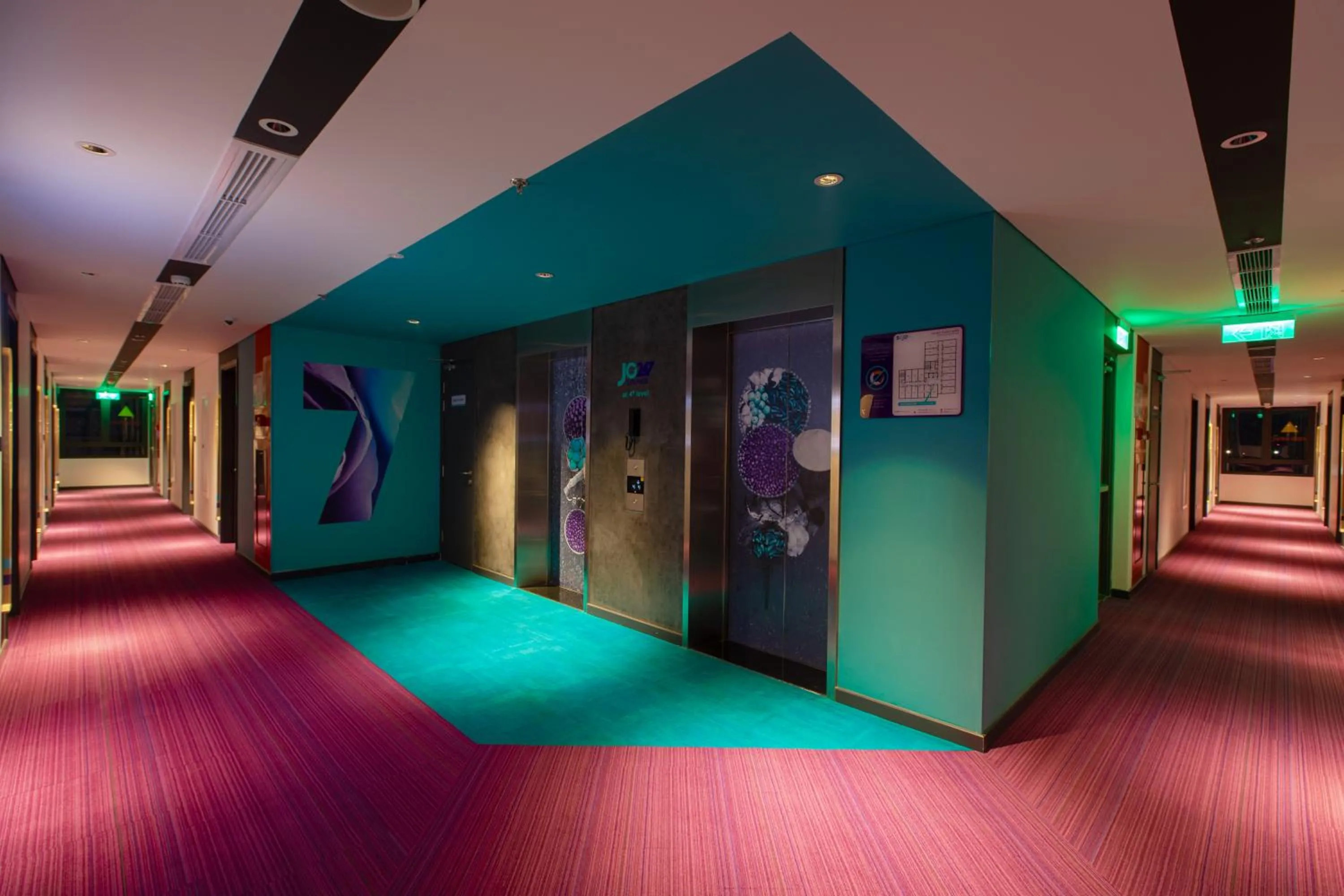 Floor plan in SOJO Hotel Hau Giang