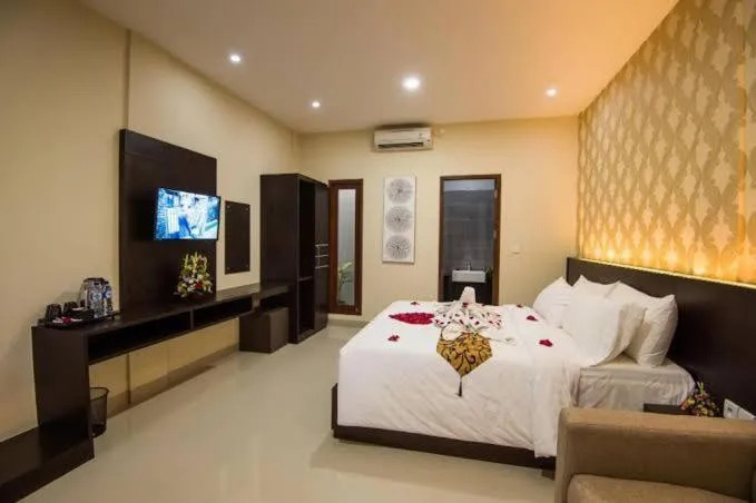 Bed in Legian Bisma Suite
