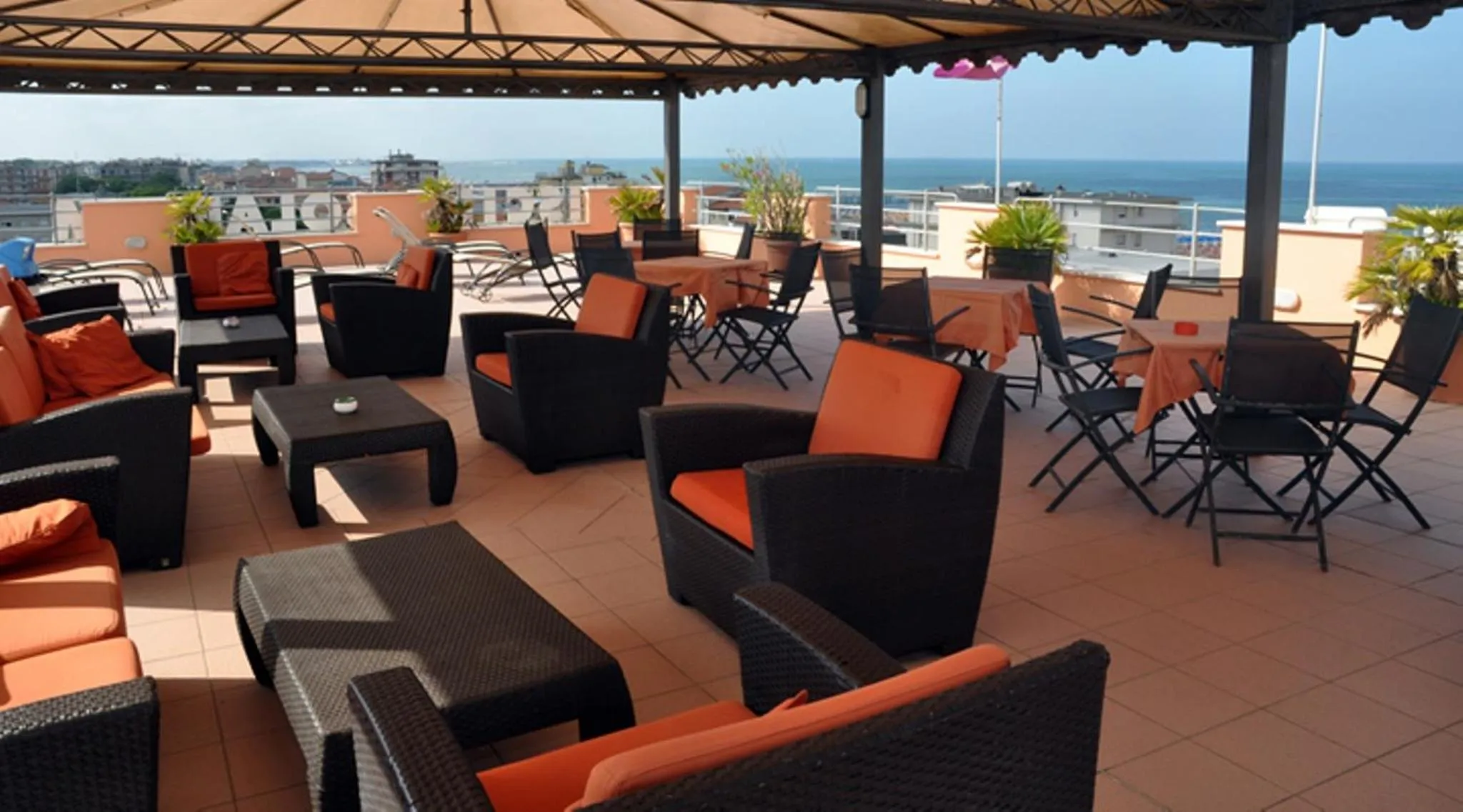 Balcony/Terrace in Hotel Eur