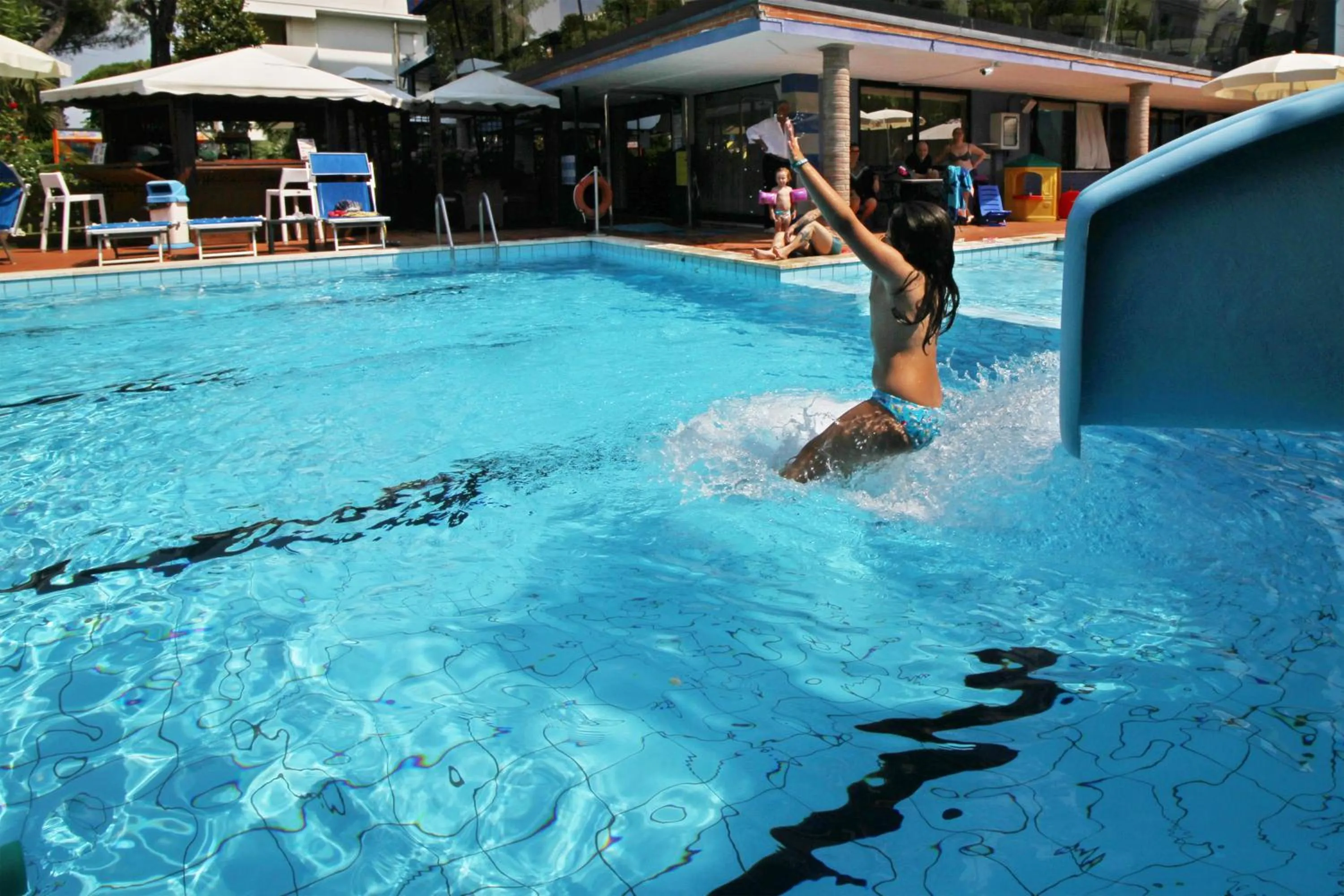 Swimming pool in Hotel Eur