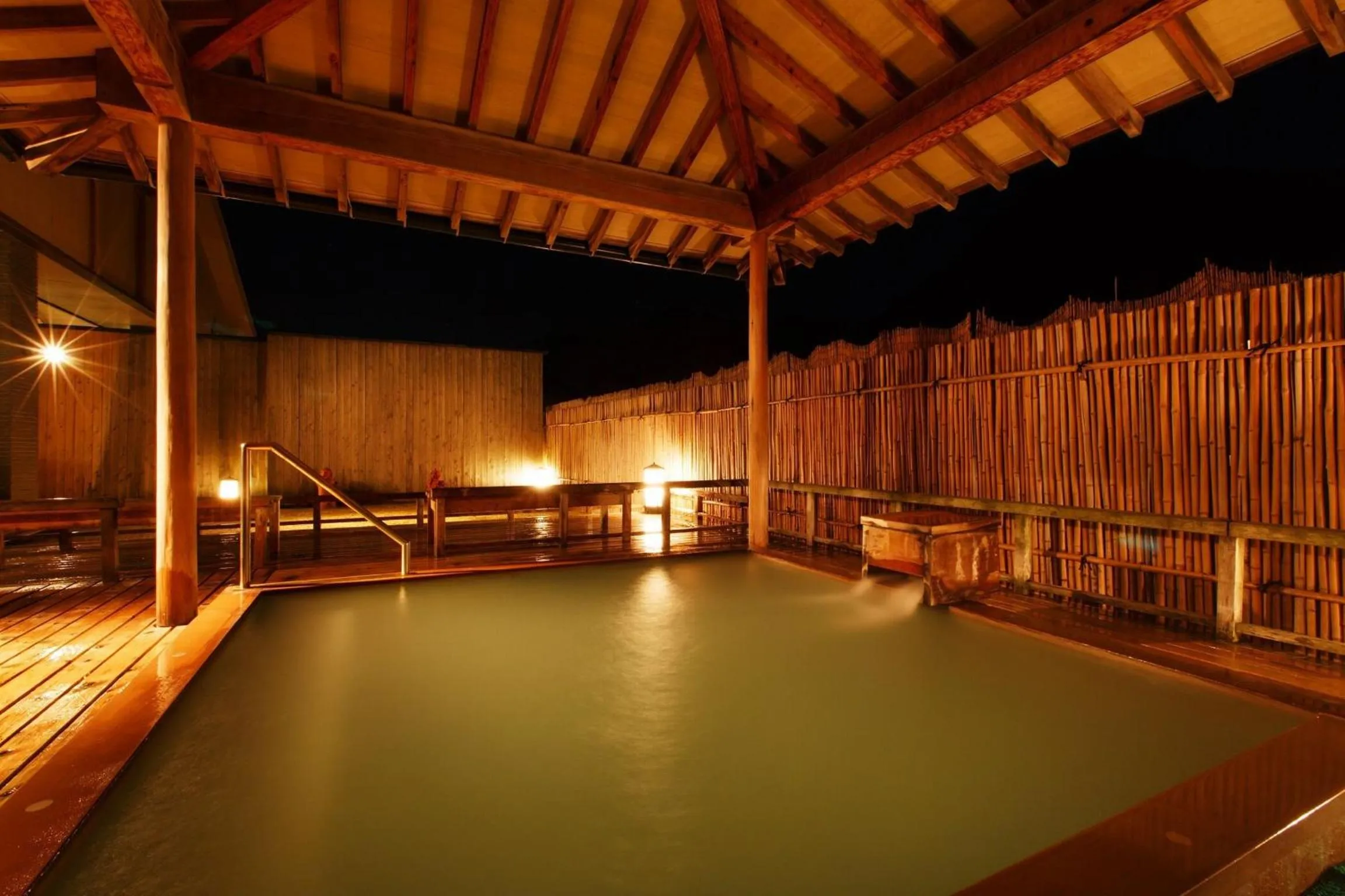 Hot Spring Bath in Fujiya