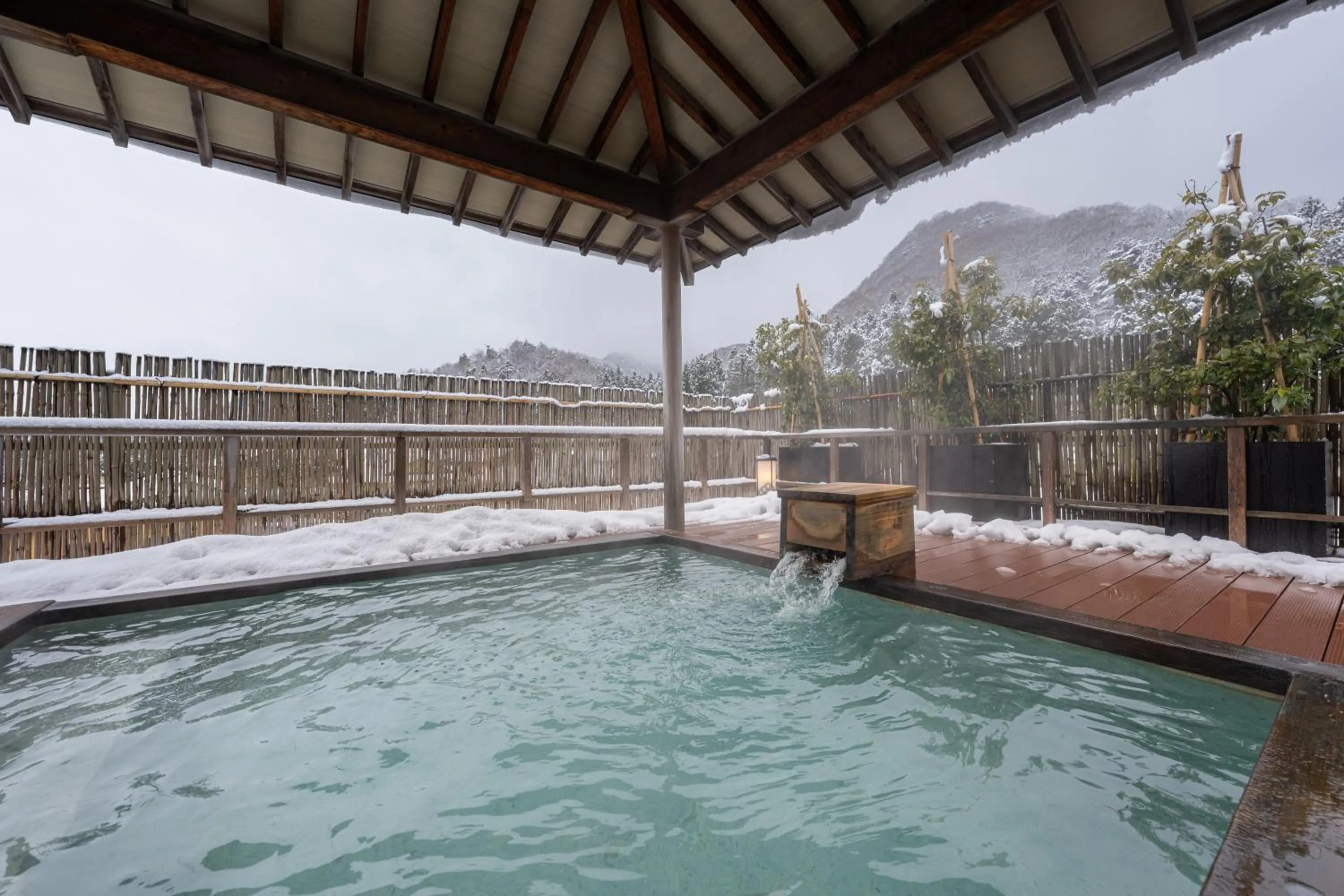 Open Air Bath in Fujiya