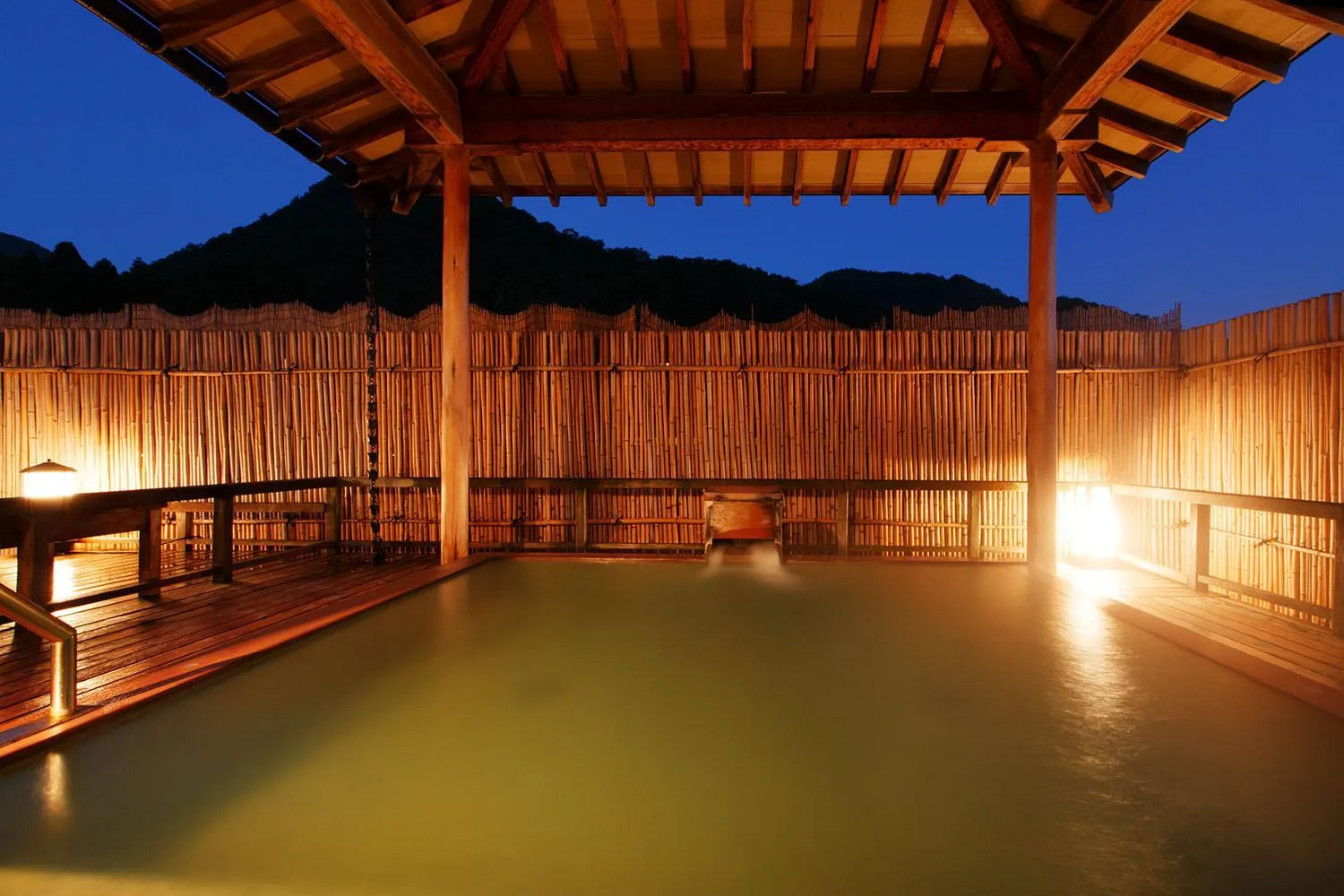 Hot Spring Bath in Fujiya