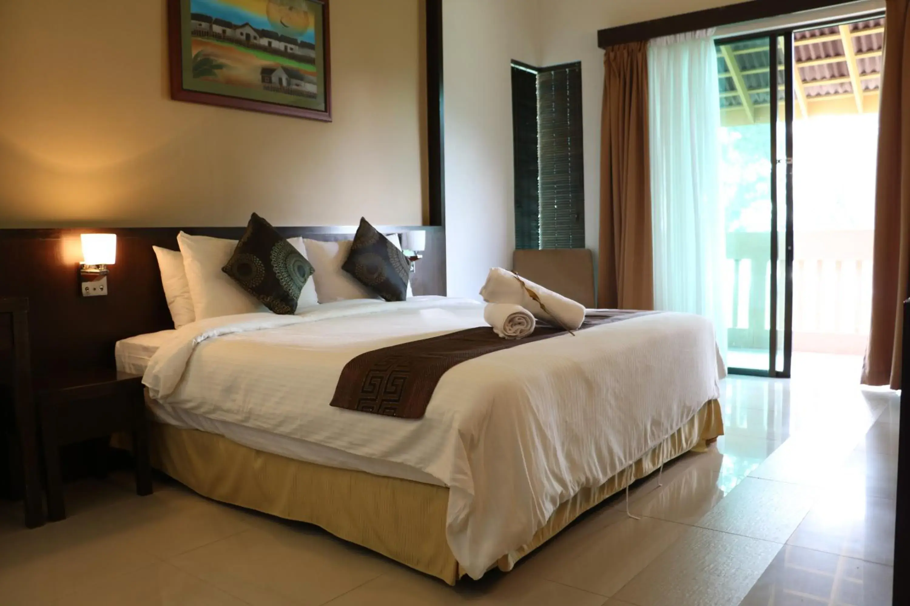 Bed in Hotel Felda Residence Tanjung Leman Bed in Hotel Felda Residence Tanjung Leman