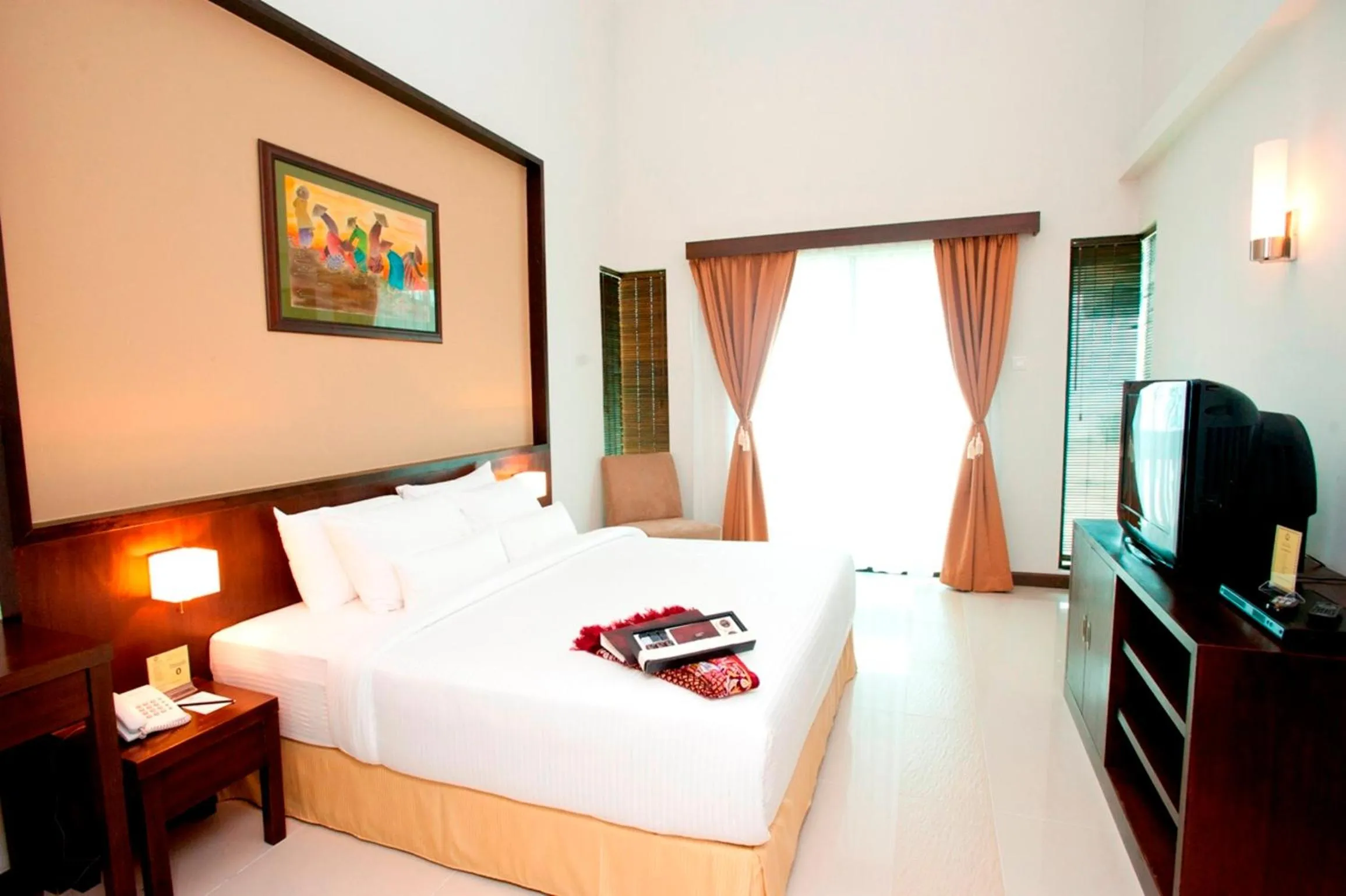 Bed in Hotel Felda Residence Tanjung Leman