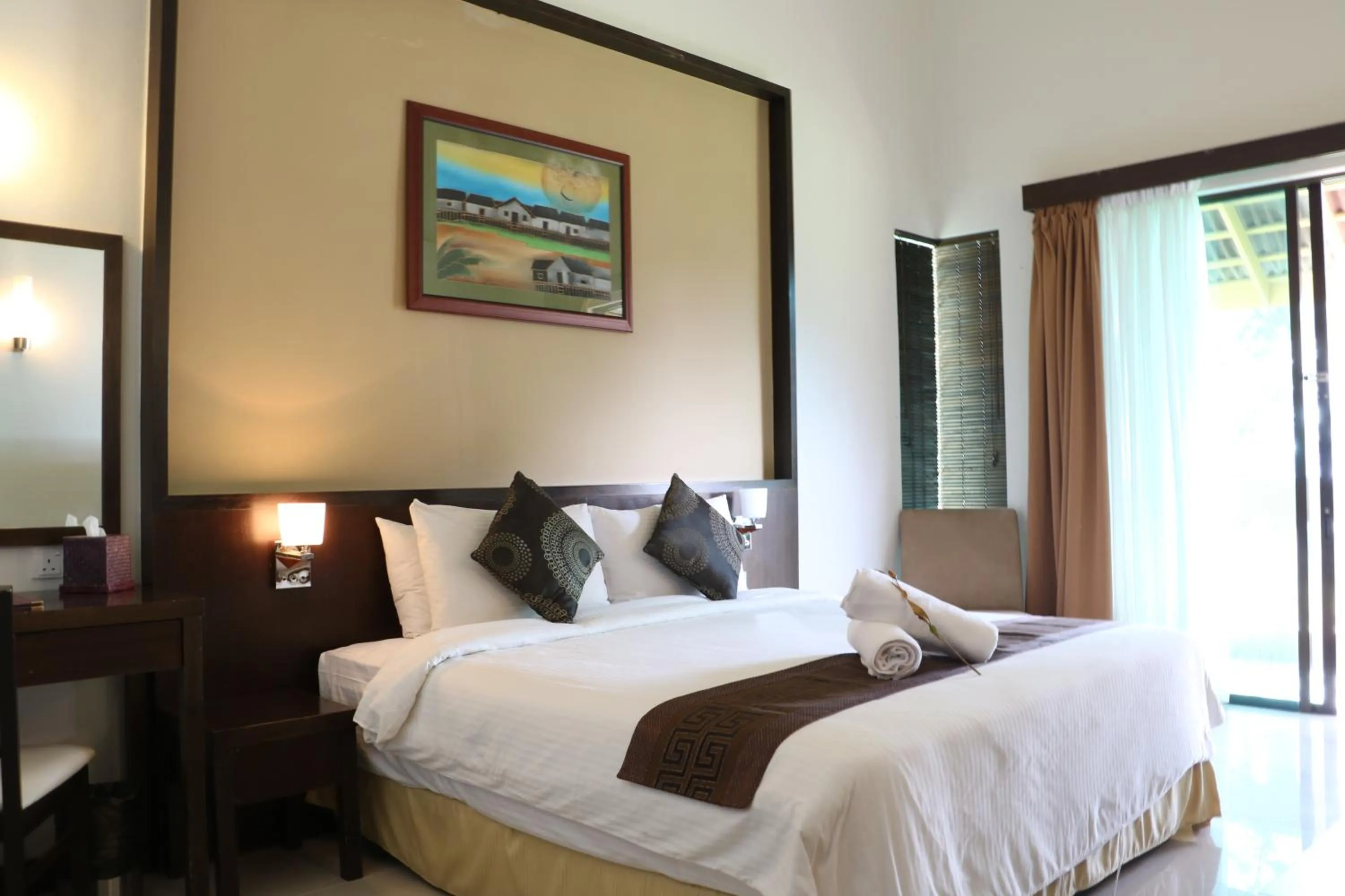 Bed in Hotel Felda Residence Tanjung Leman