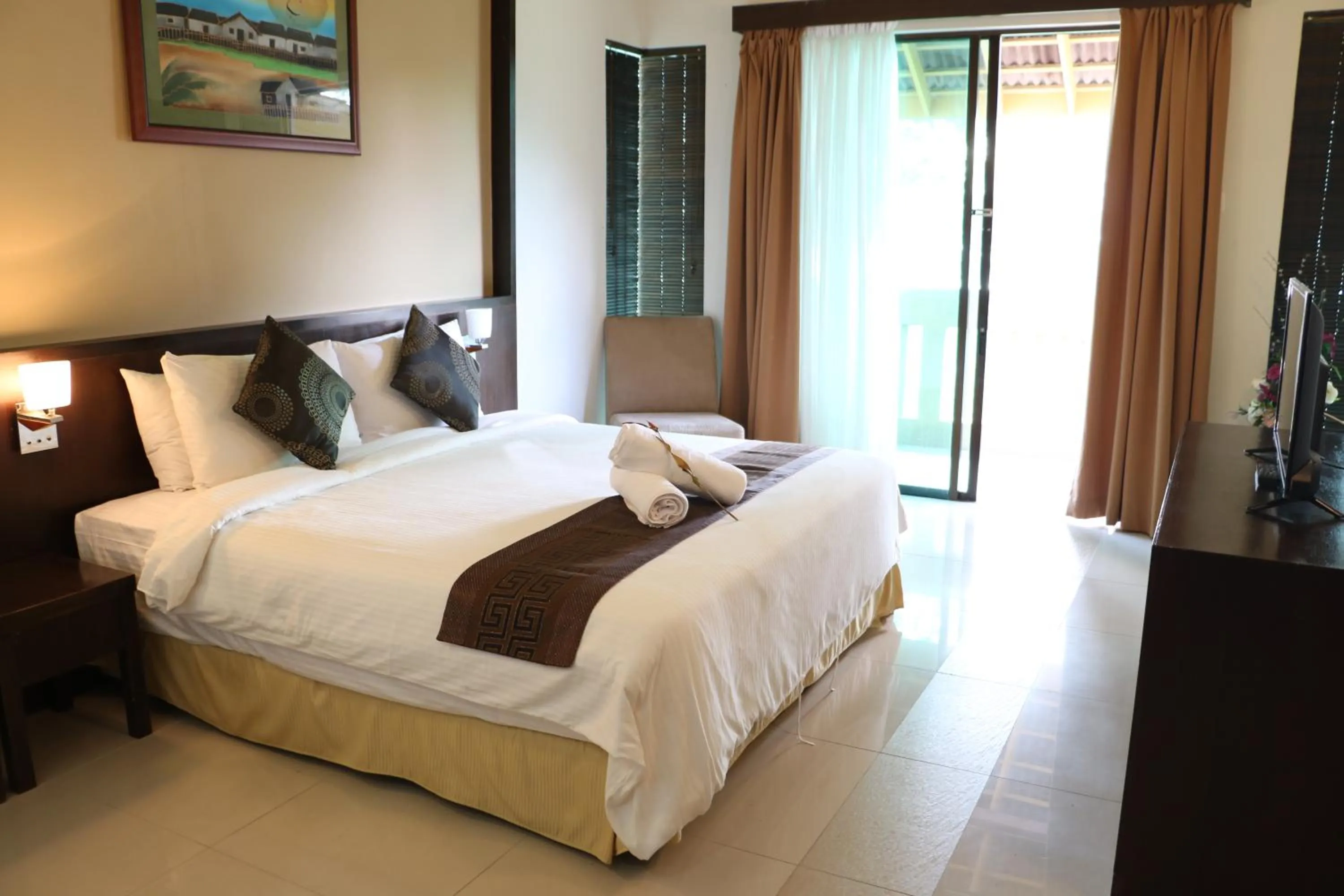 Bed in Hotel Felda Residence Tanjung Leman