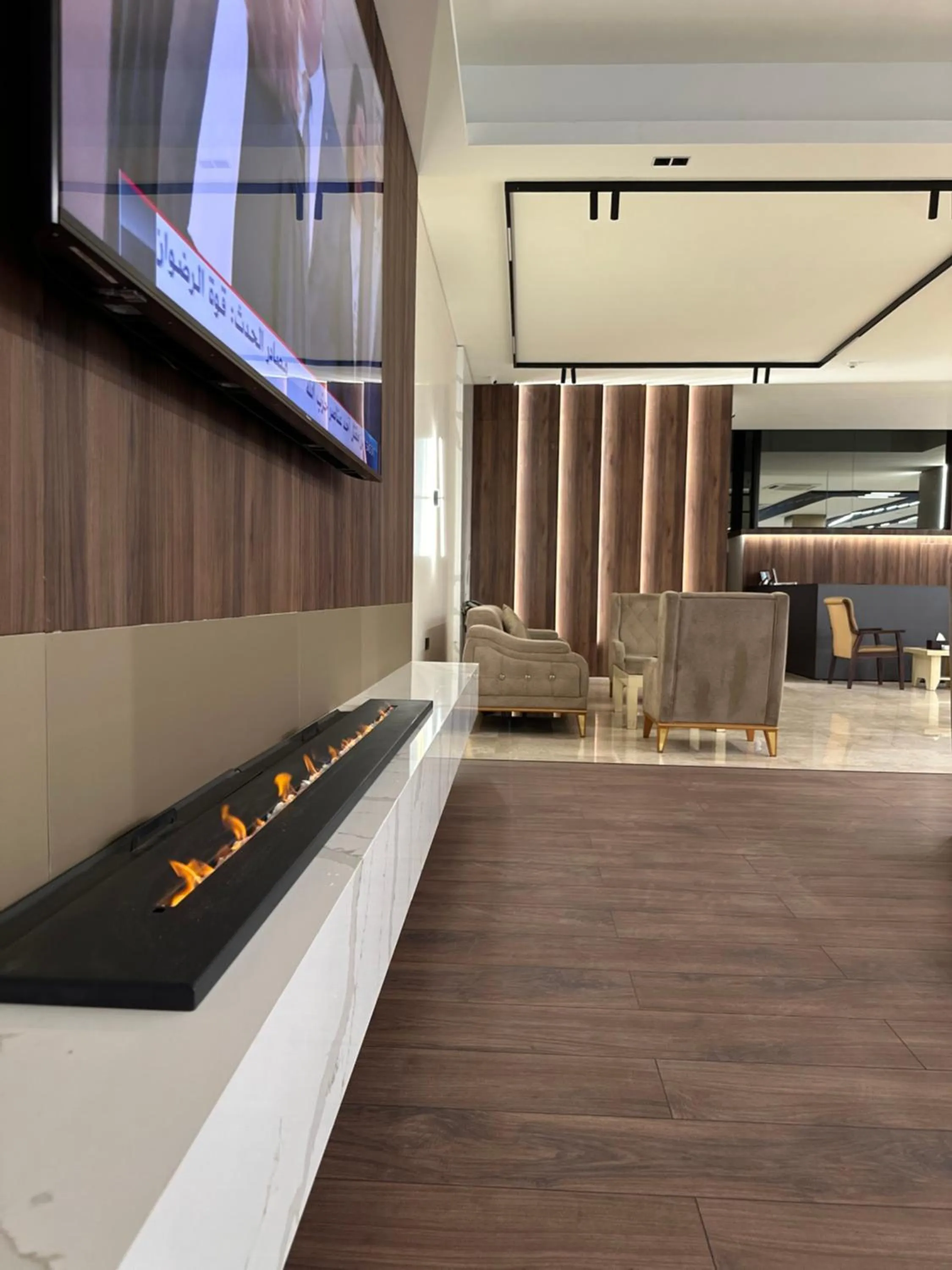 Lobby or reception in Banoj Hotel