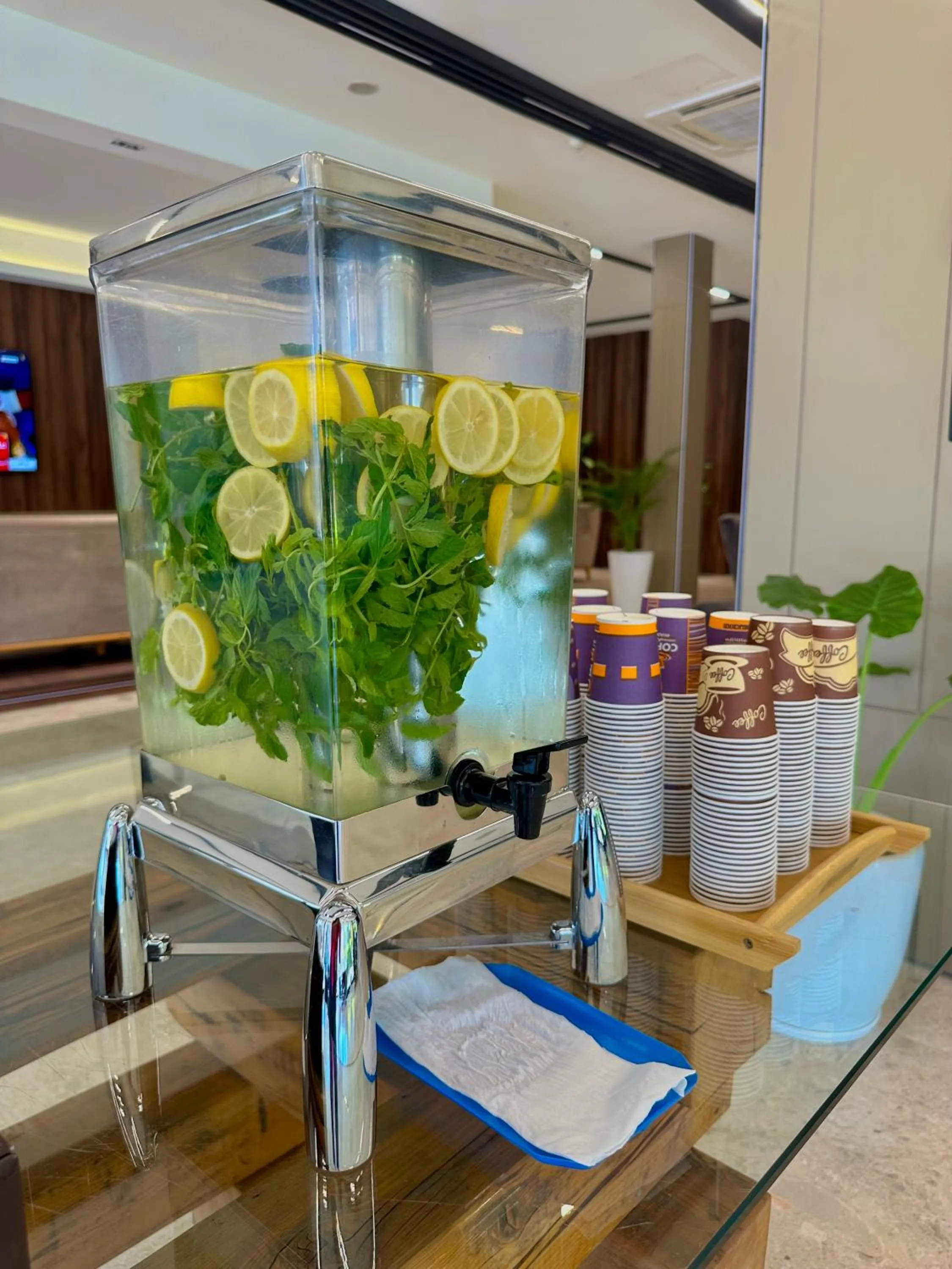 Lobby or reception in Banoj Hotel