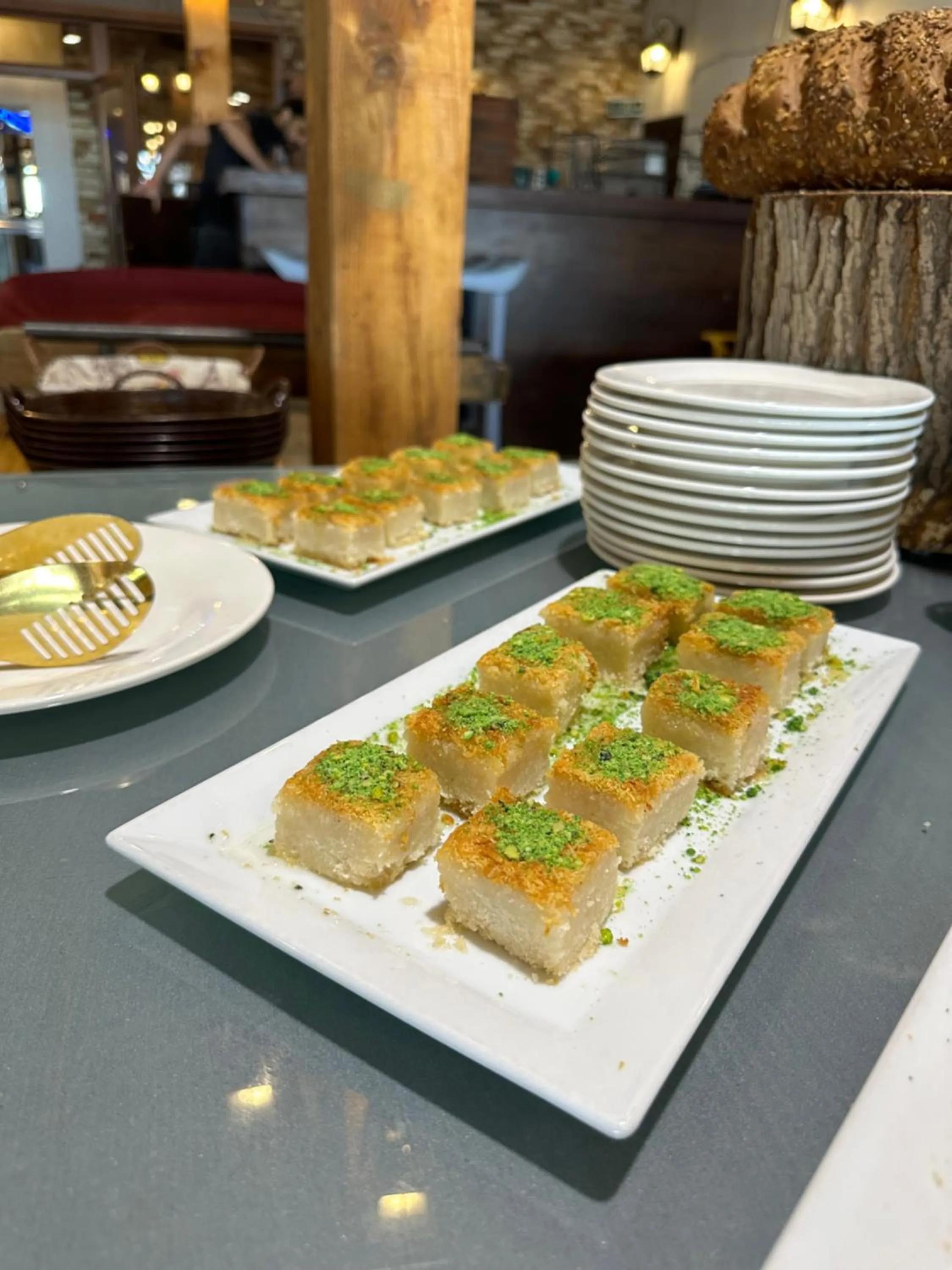 Buffet breakfast in Banoj Hotel