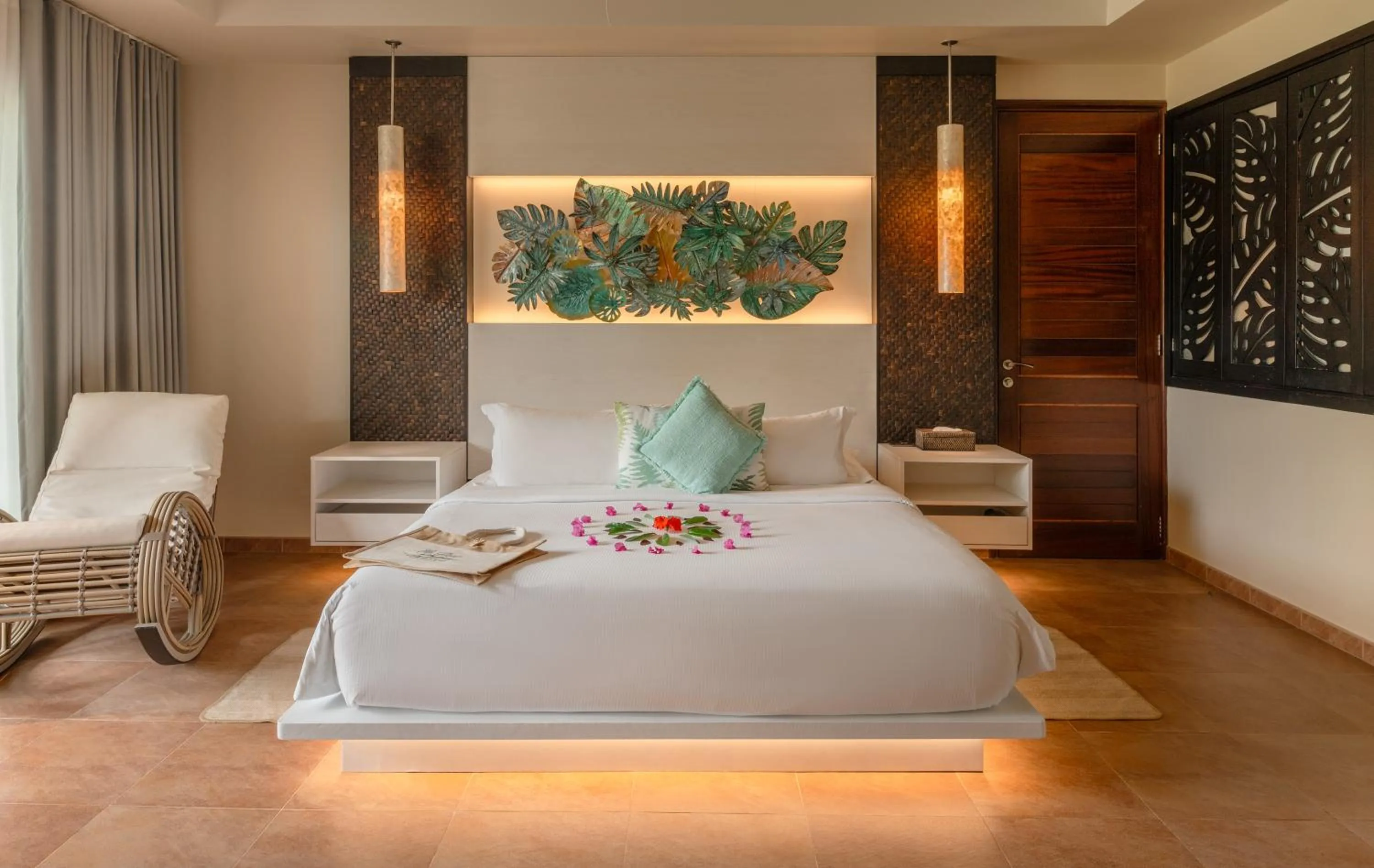 Bedroom, Bed in Hotel Le Duc de Praslin