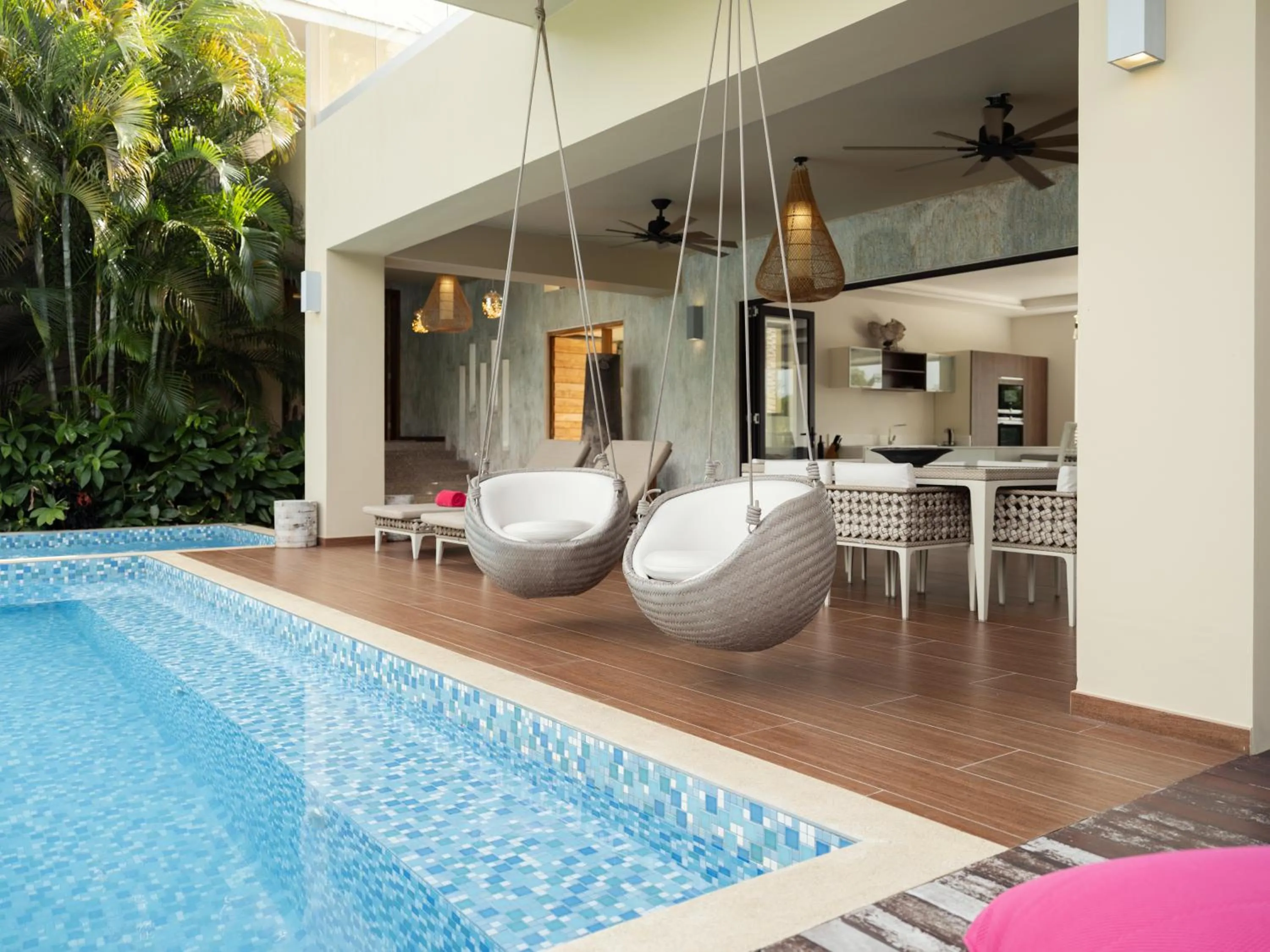 Living room in Hotel Le Duc de Praslin