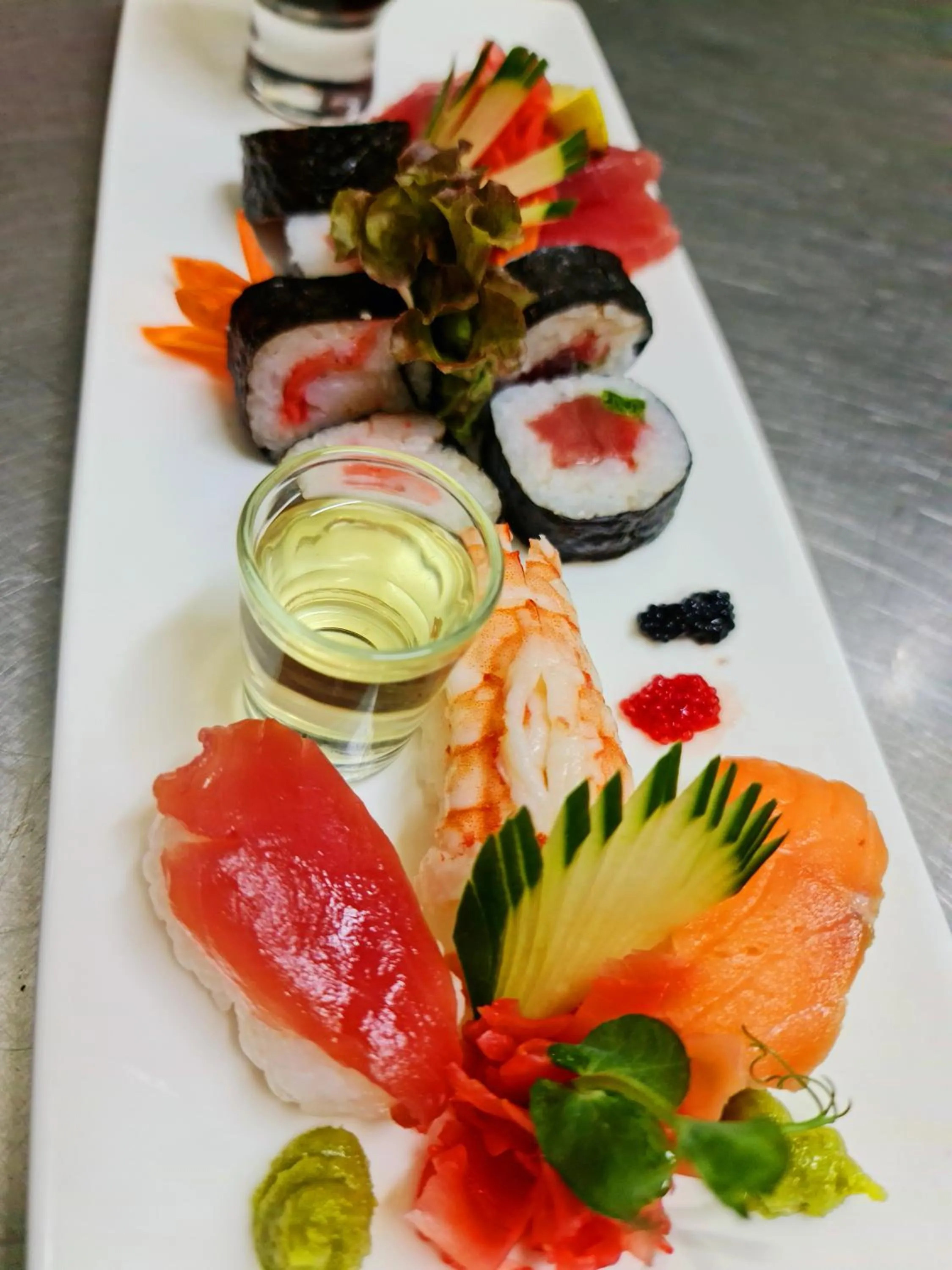 Food in Hotel Le Duc de Praslin