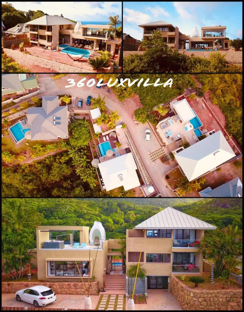 Bird's eye view in Hotel Le Duc de Praslin