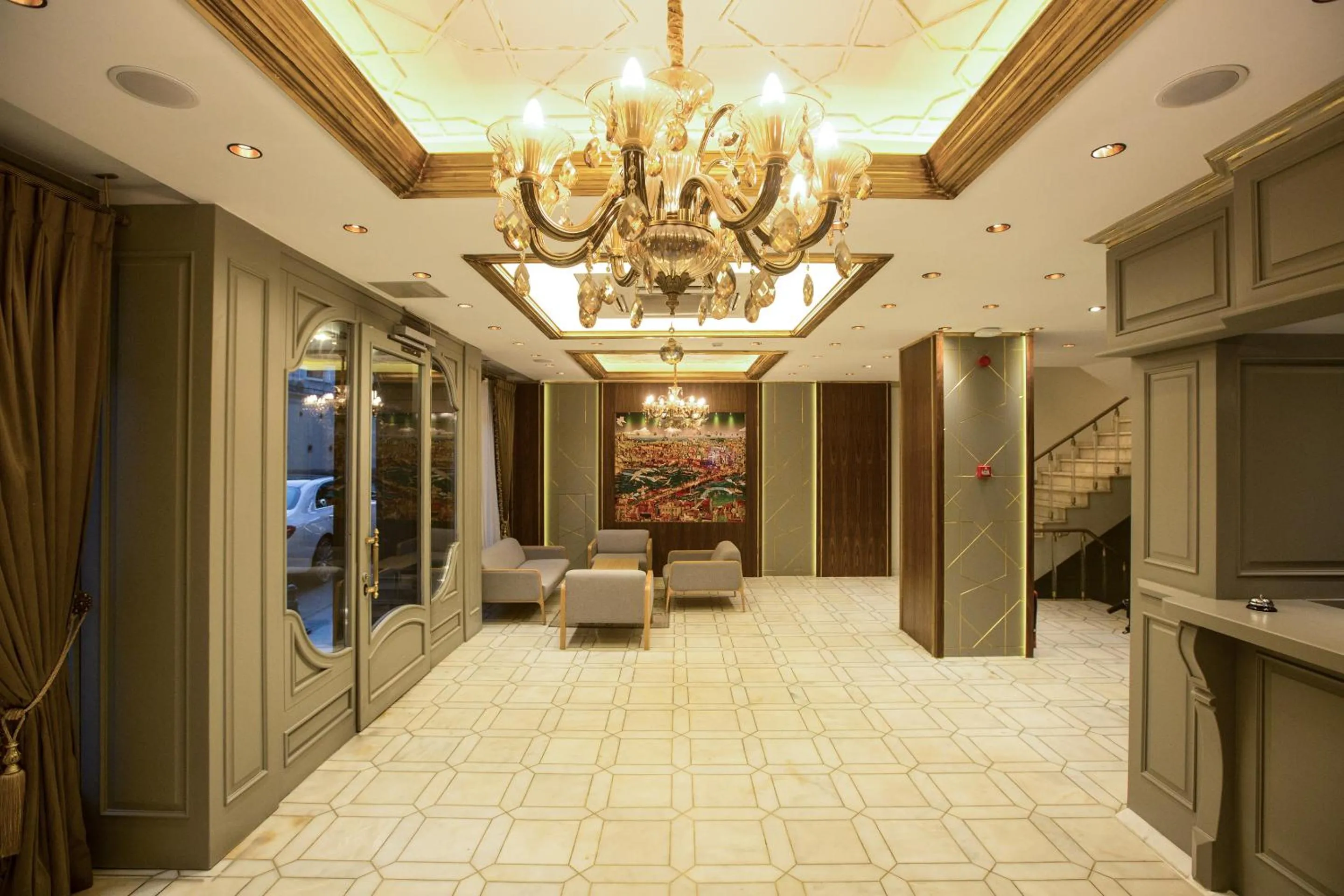 Lobby or reception in Idylle Hotel