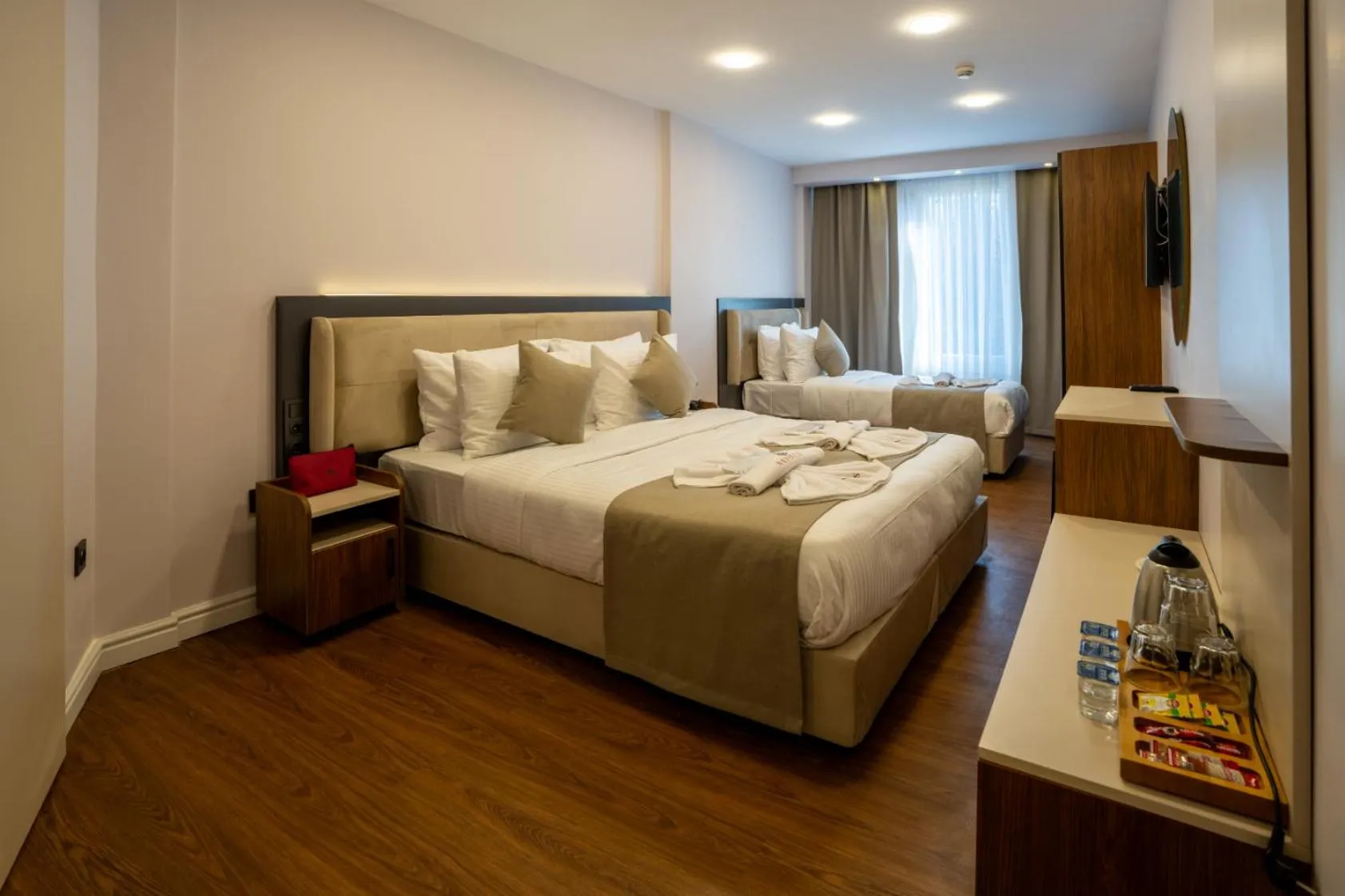 Bed in Navoris Hotel