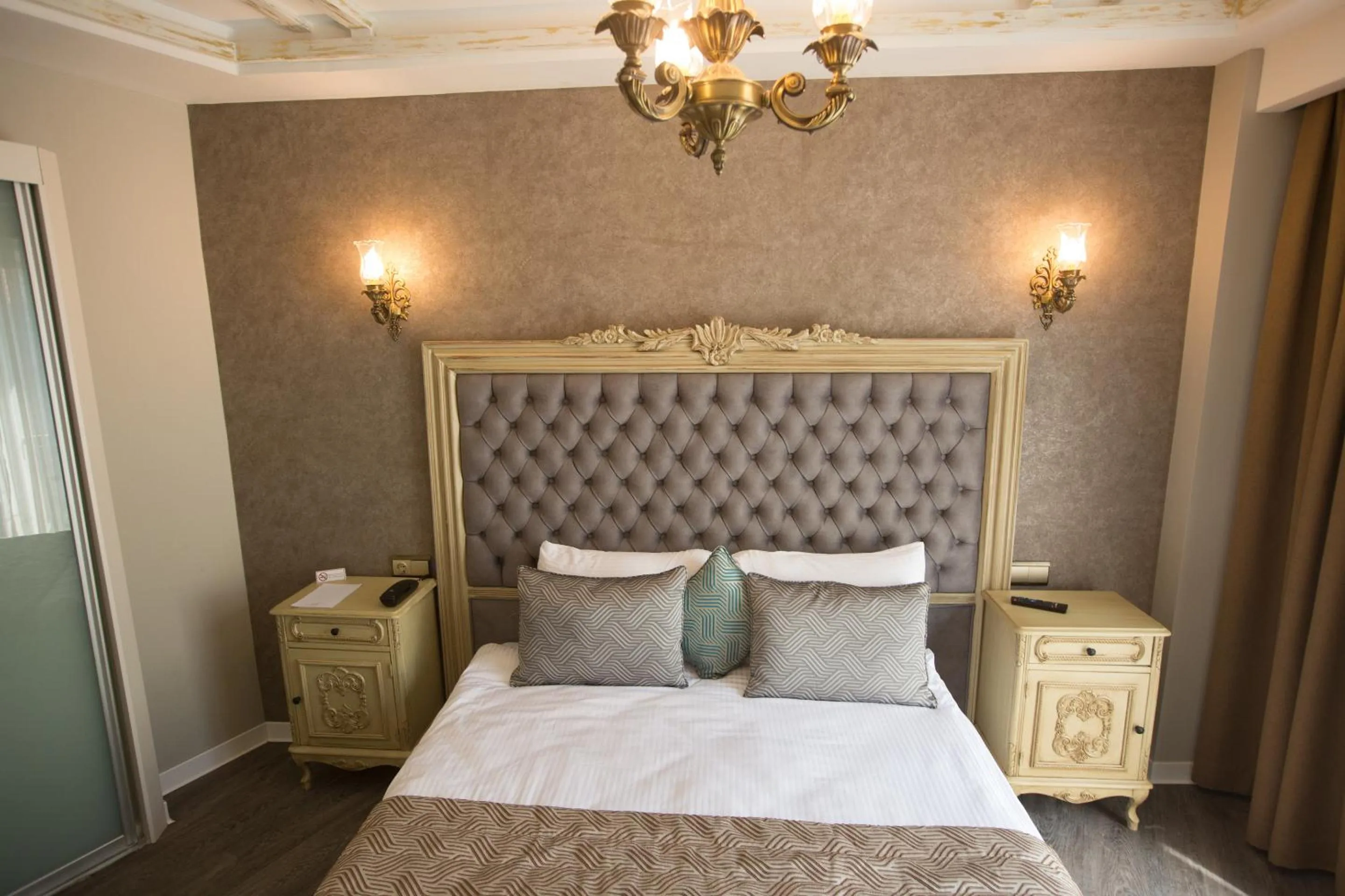 Bed in Idylle Hotel