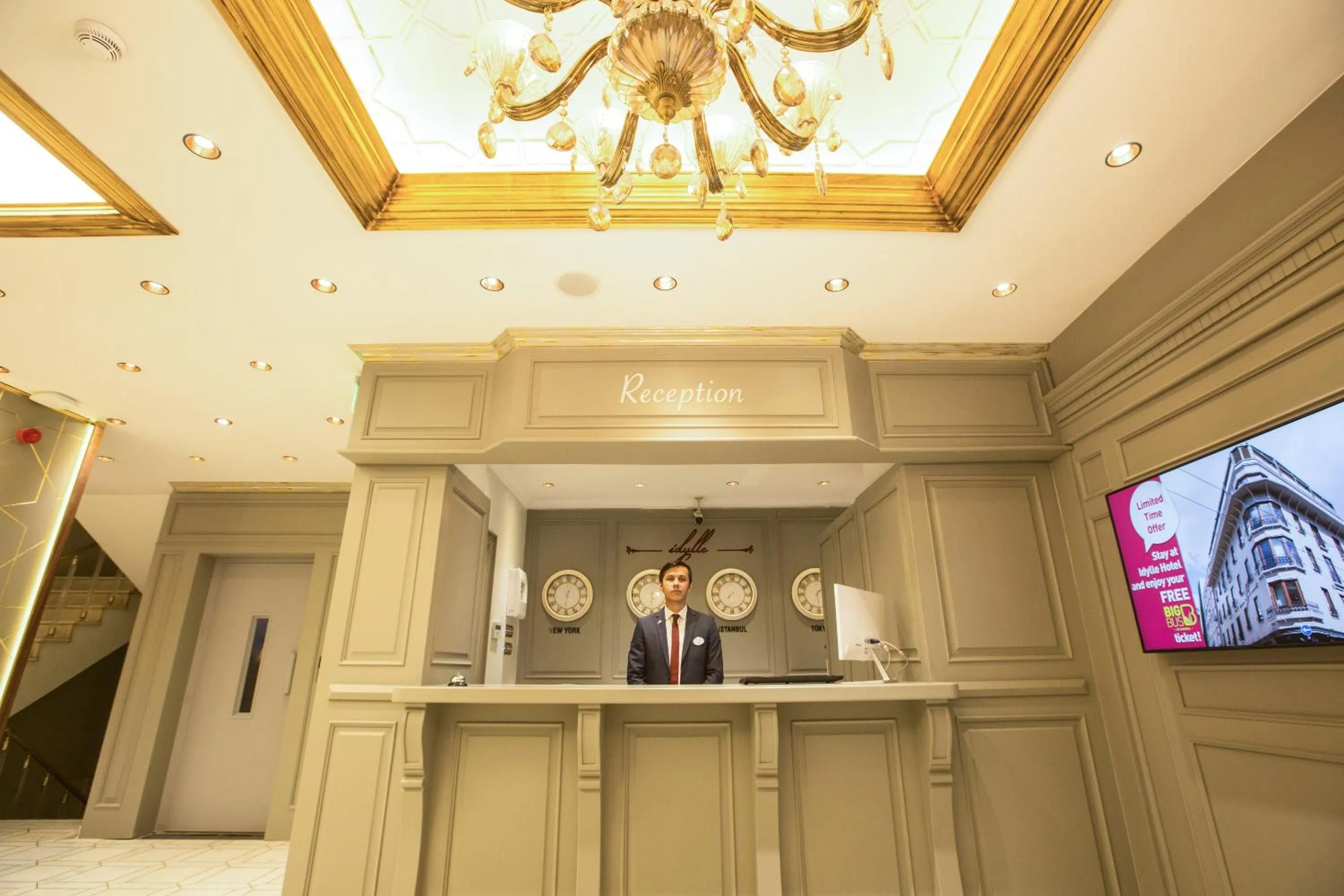 Staff in Idylle Hotel