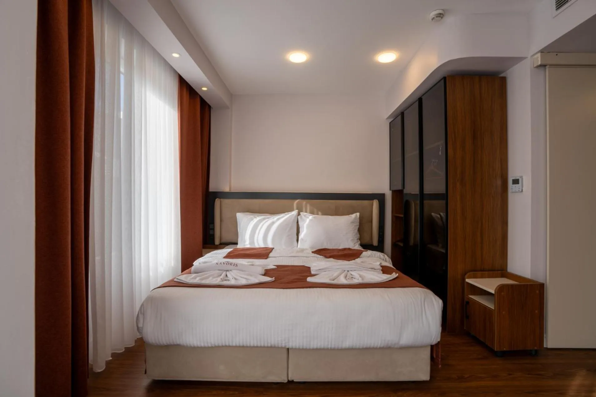 Bed in Navoris Hotel