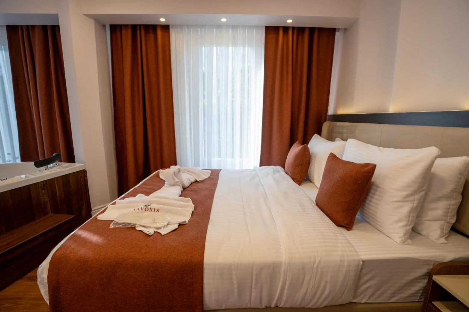 Bed in Navoris Hotel