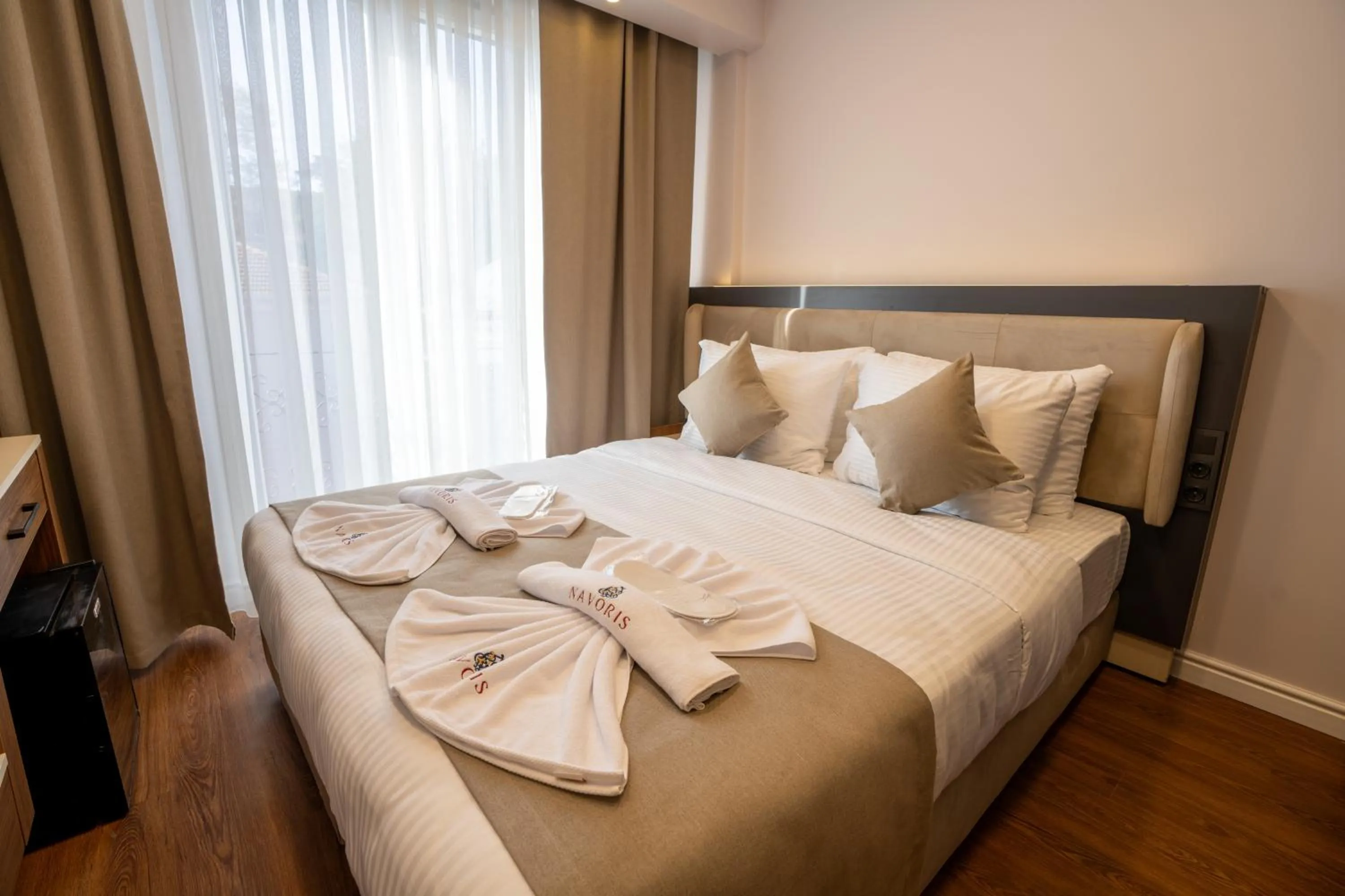 Bed in Navoris Hotel