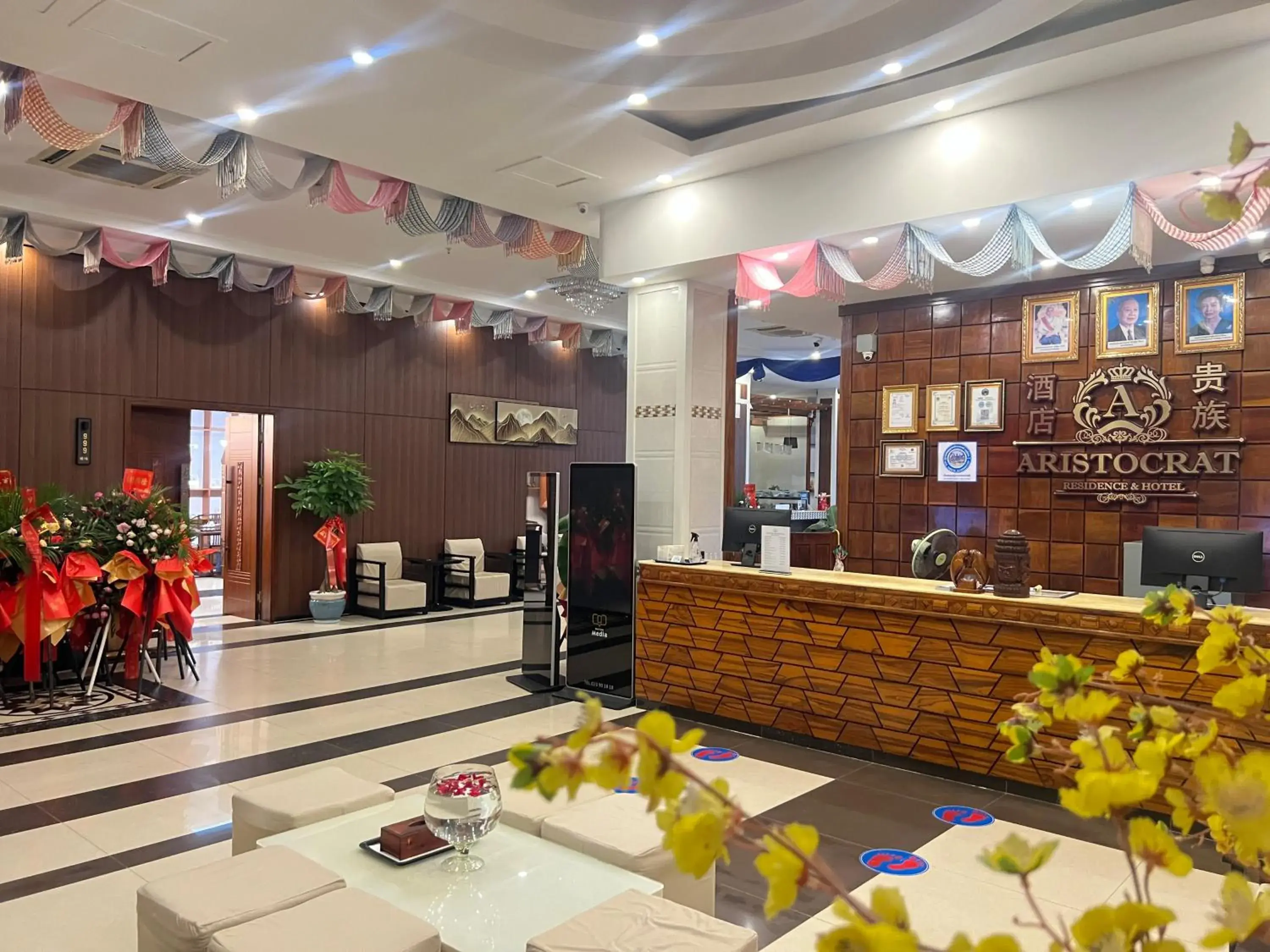 Lobby or reception in Aristocrat Residence & Hotel Lobby or reception in Aristocrat Residence & Hotel