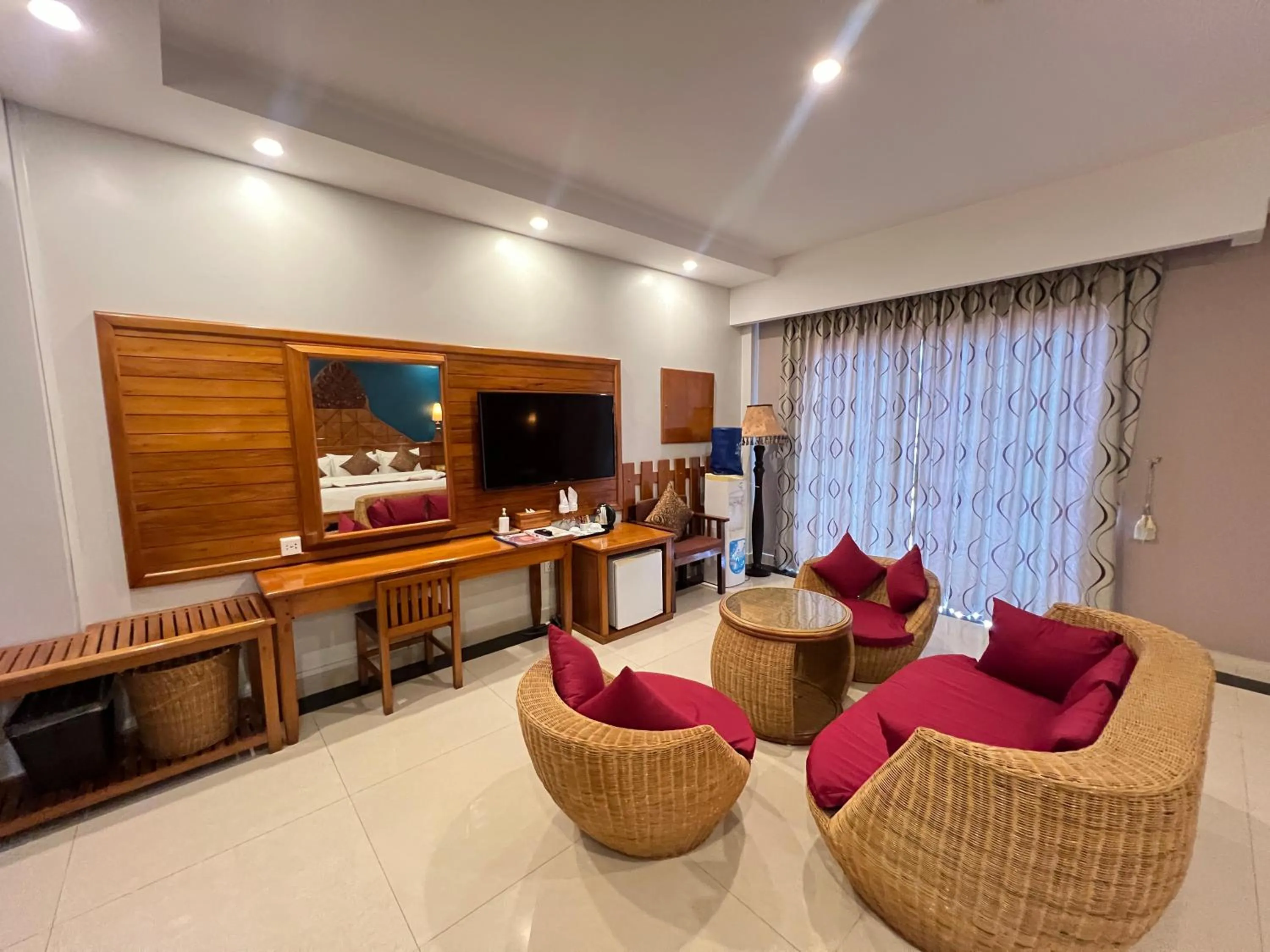 Living room in Aristocrat Residence & Hotel