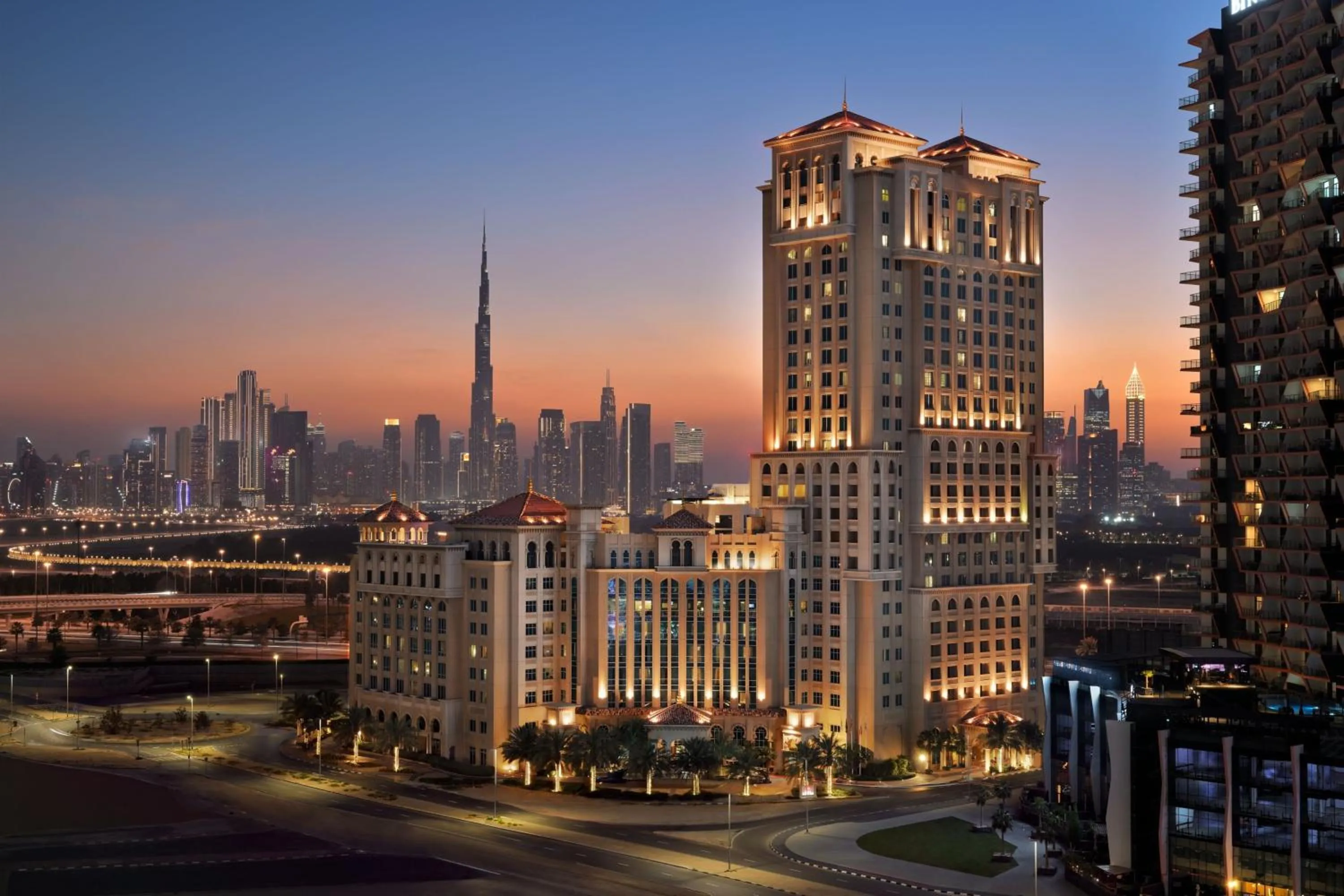 Property building in Marriott Executive Apartments Al Jaddaf, Dubai