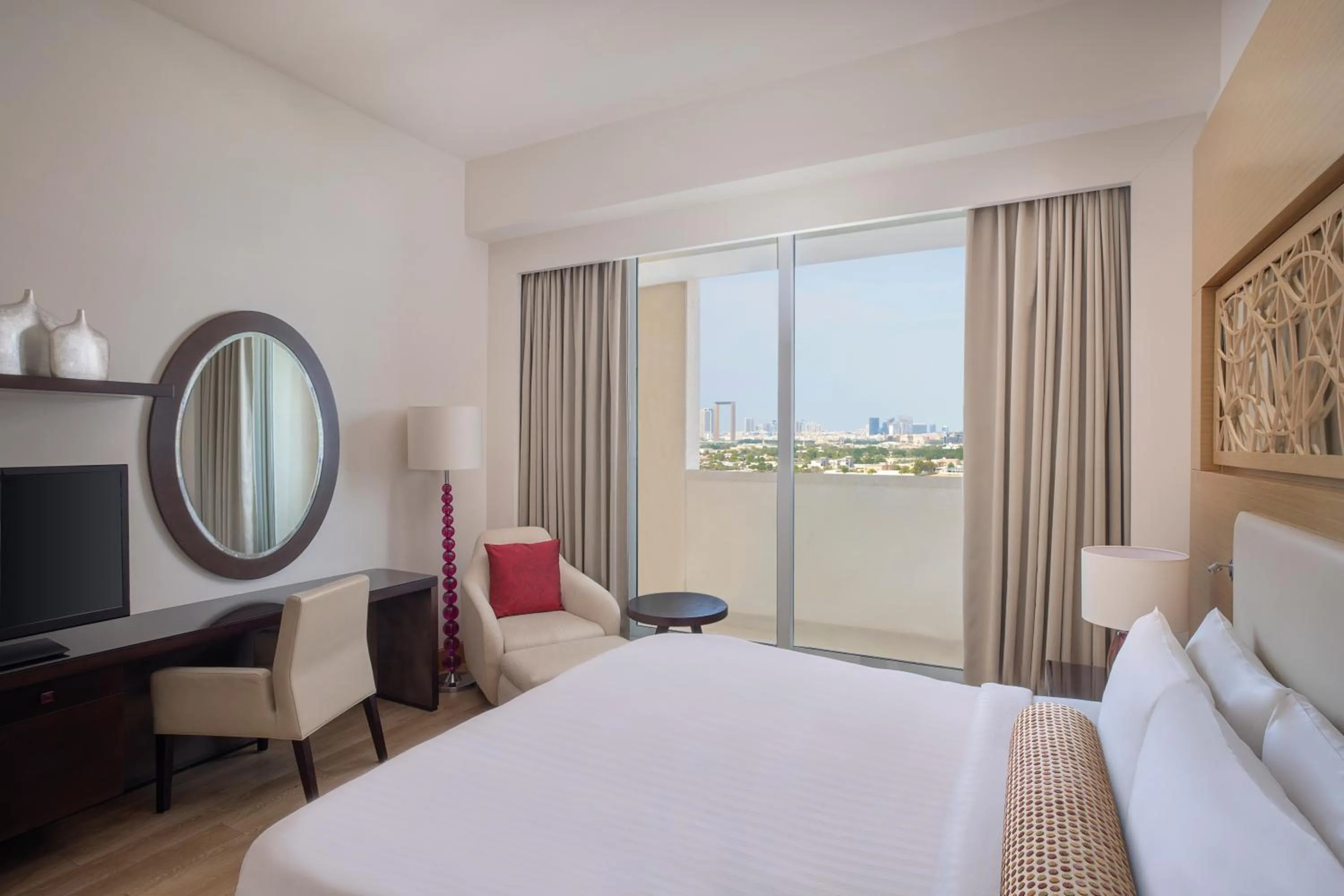 Bed in Marriott Executive Apartments Al Jaddaf, Dubai