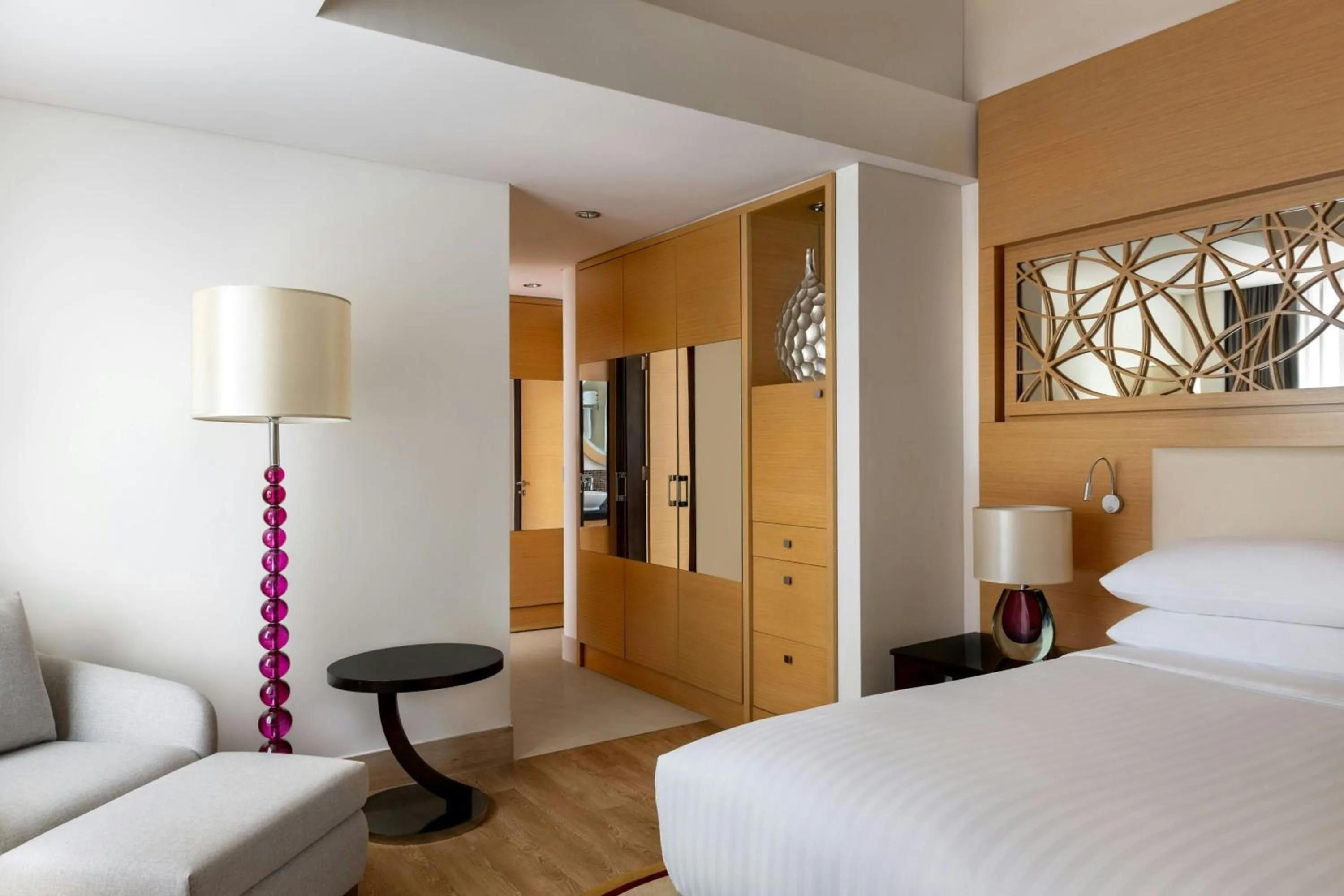 Bedroom, Bed in Marriott Executive Apartments Al Jaddaf, Dubai