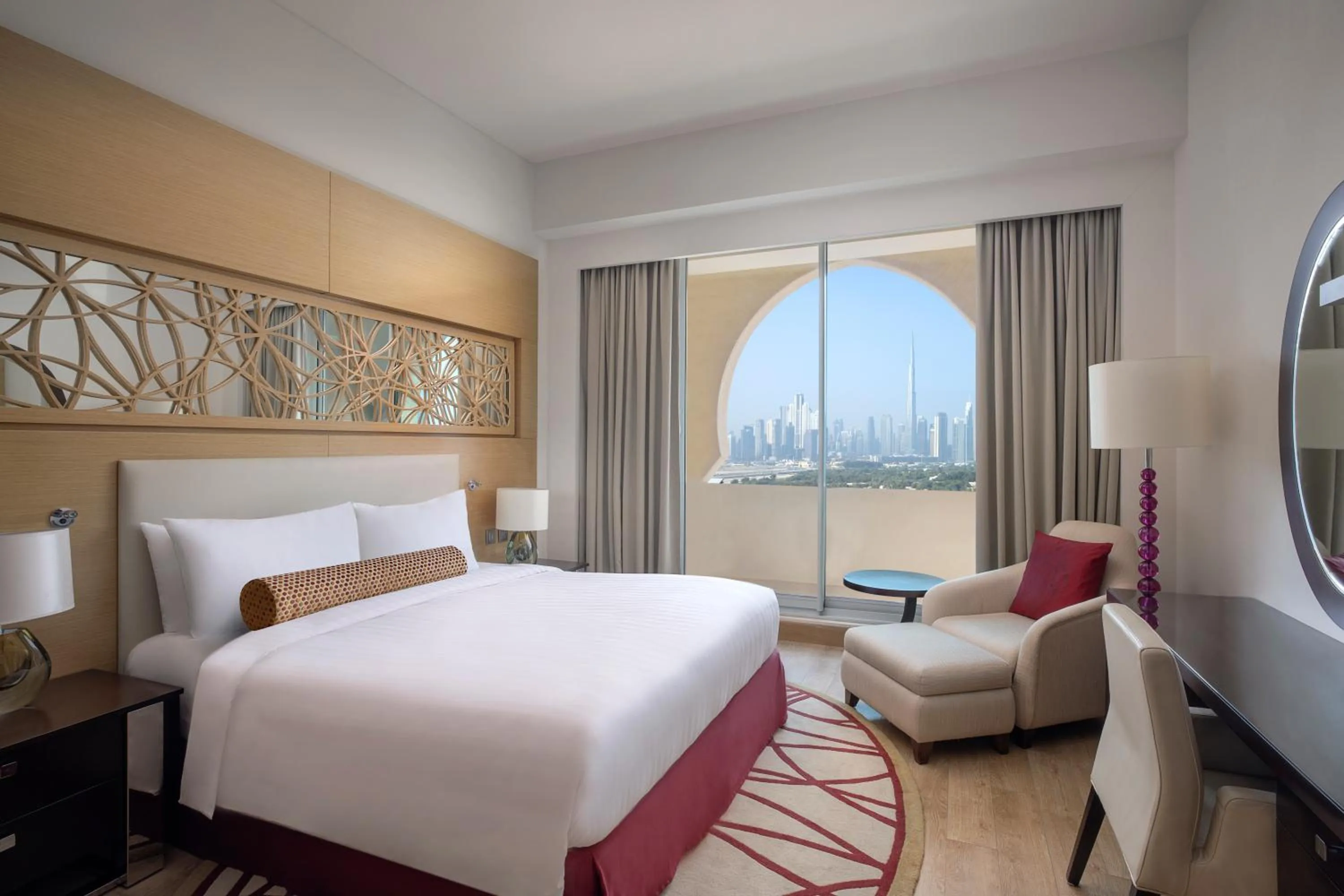 Bed in Marriott Executive Apartments Al Jaddaf, Dubai
