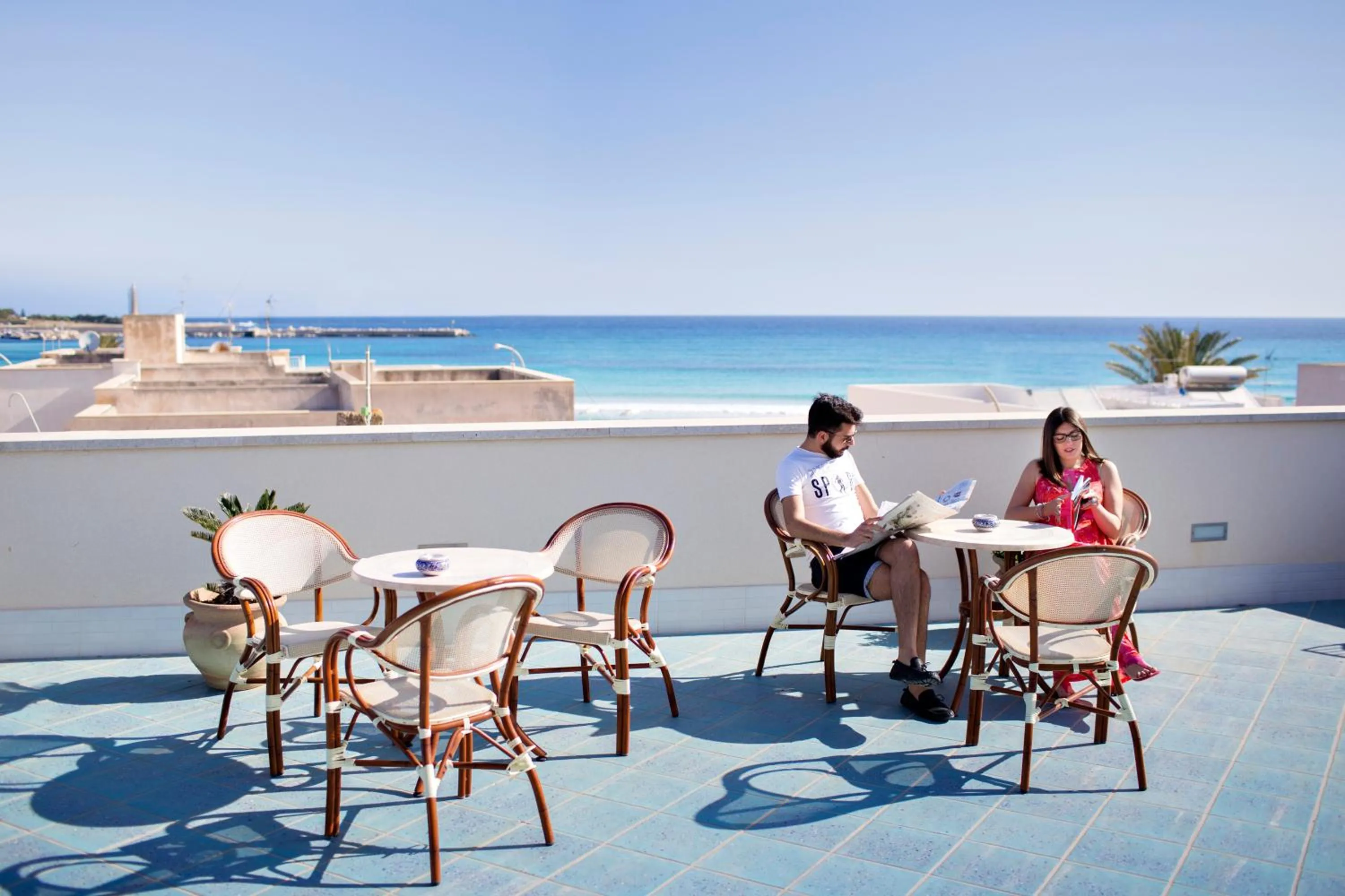 Balcony/Terrace in Hotel Piccolo Mondo
