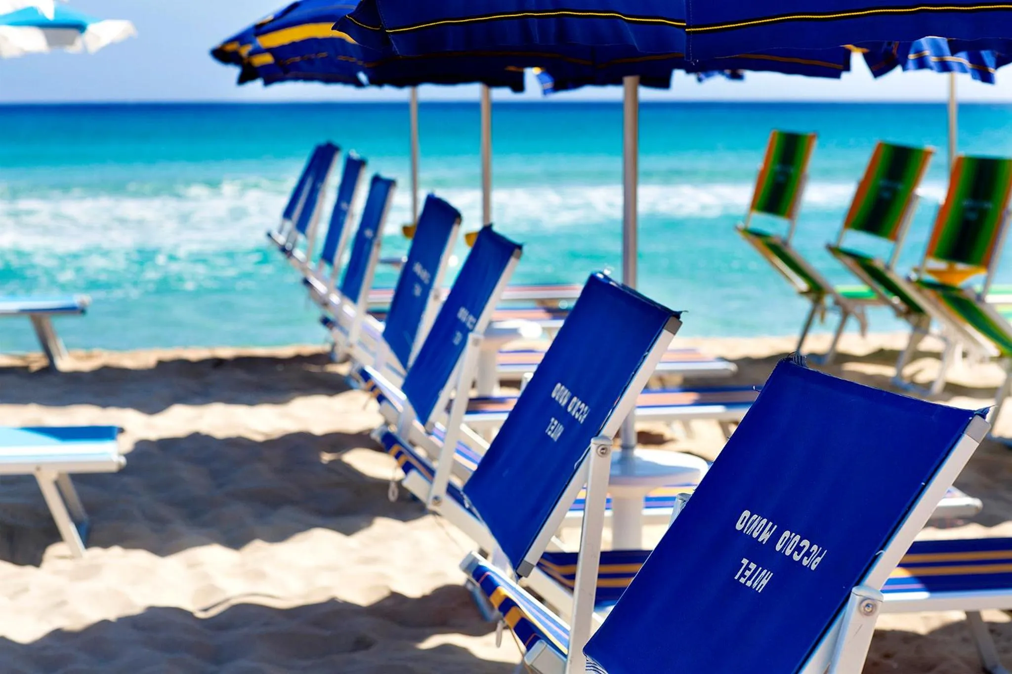 Beach in Hotel Piccolo Mondo