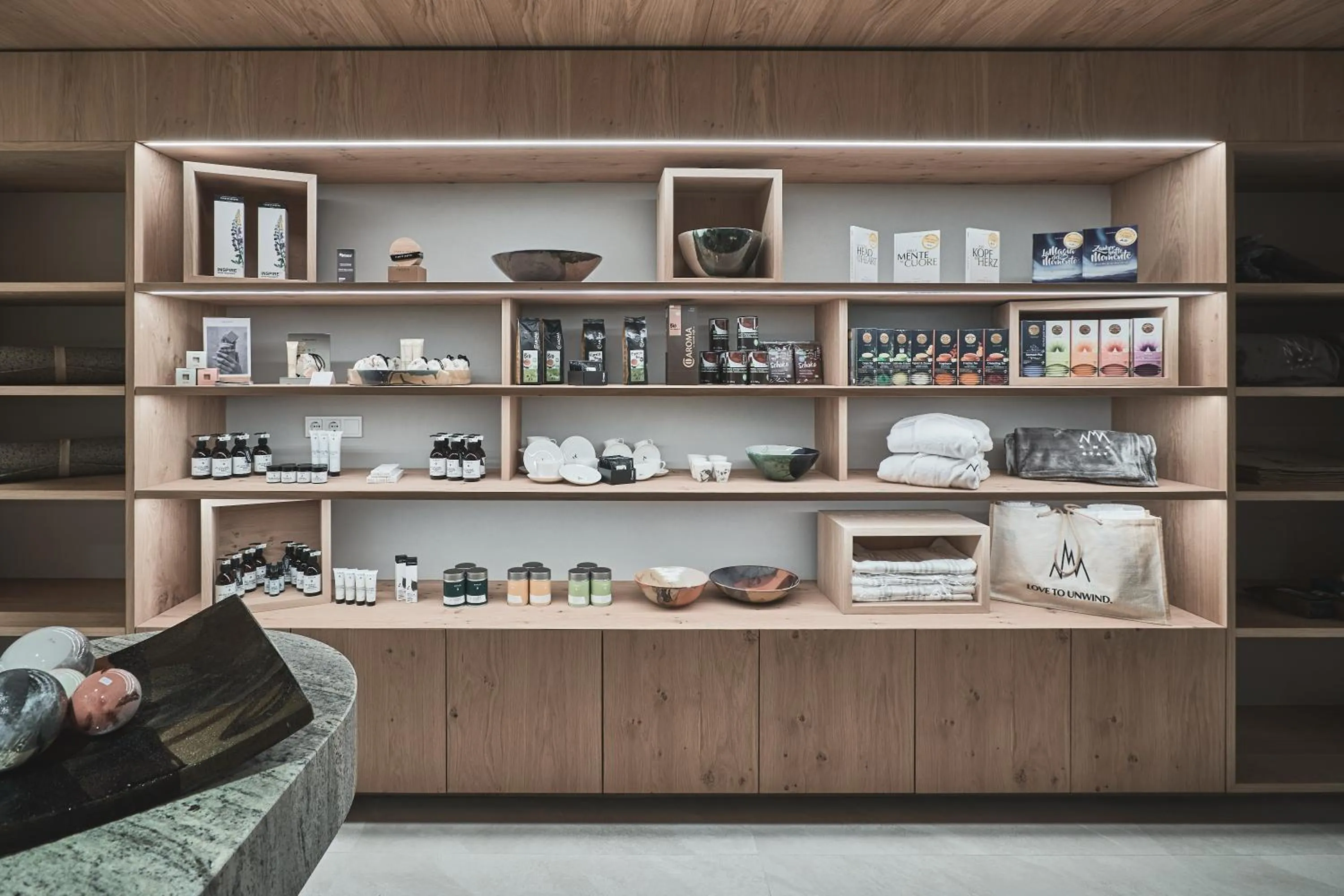 Shopping Area in AMA Stay